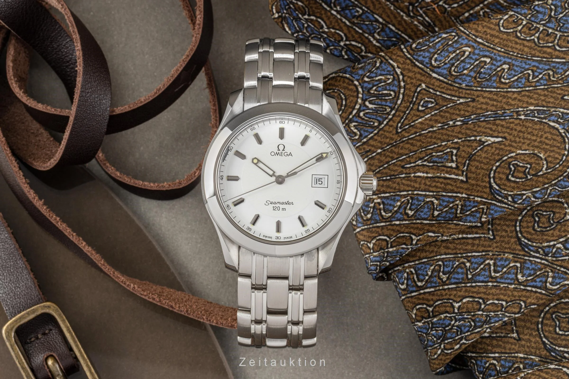 Omega Seamaster steel quartz men's watch 2511.81.00   196.1501/396.1501 LP: 3500EUR  [2300954] - Image 3