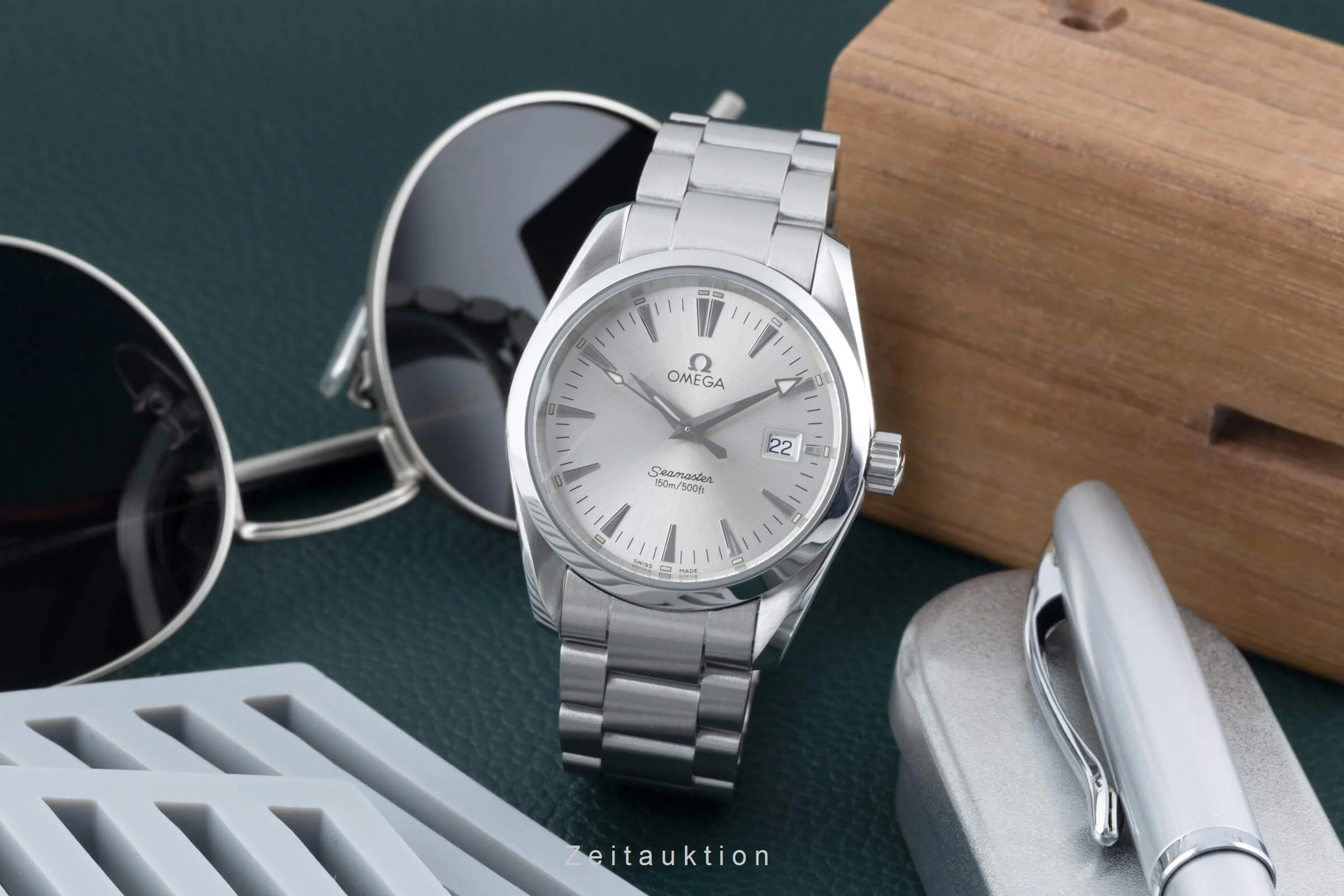 Omega Seamaster steel quartz men's watch 2518.30.00  [2403822] - Image 3