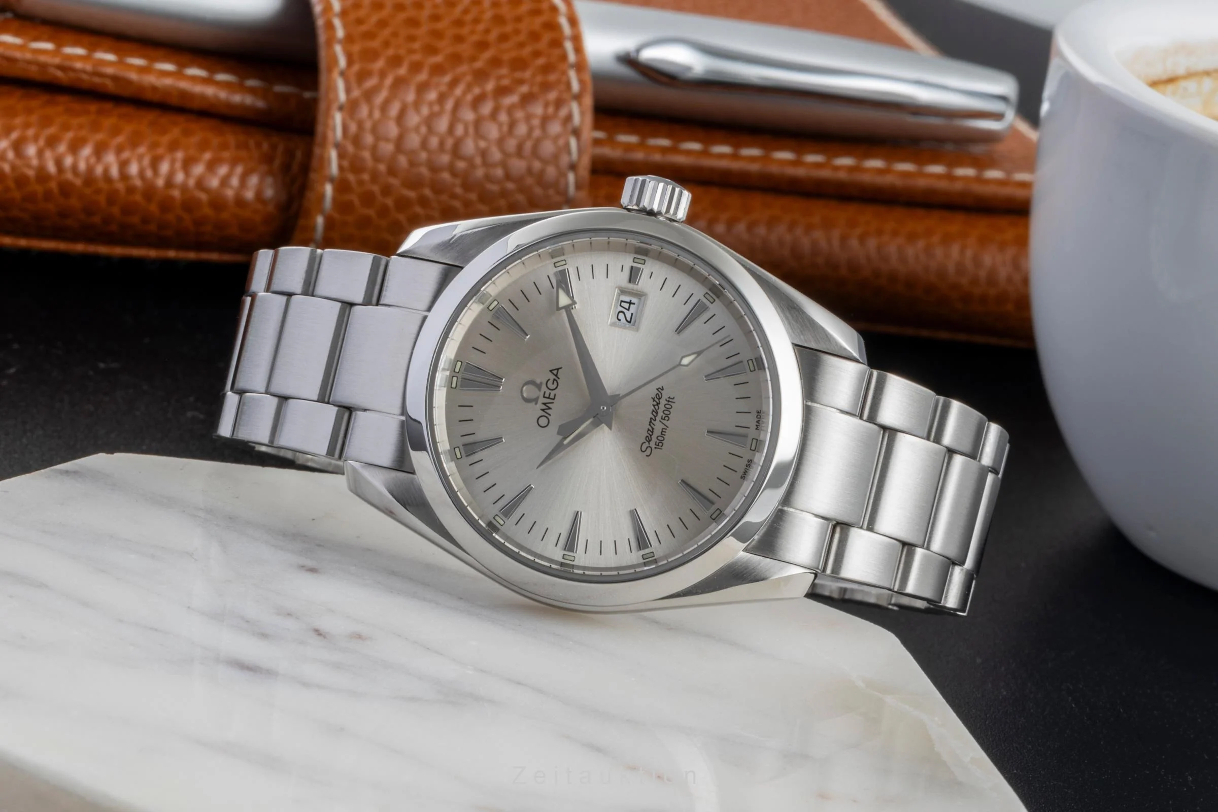 Omega Seamaster steel quartz men's watch 2518.30.00  [2507372] - Image 3