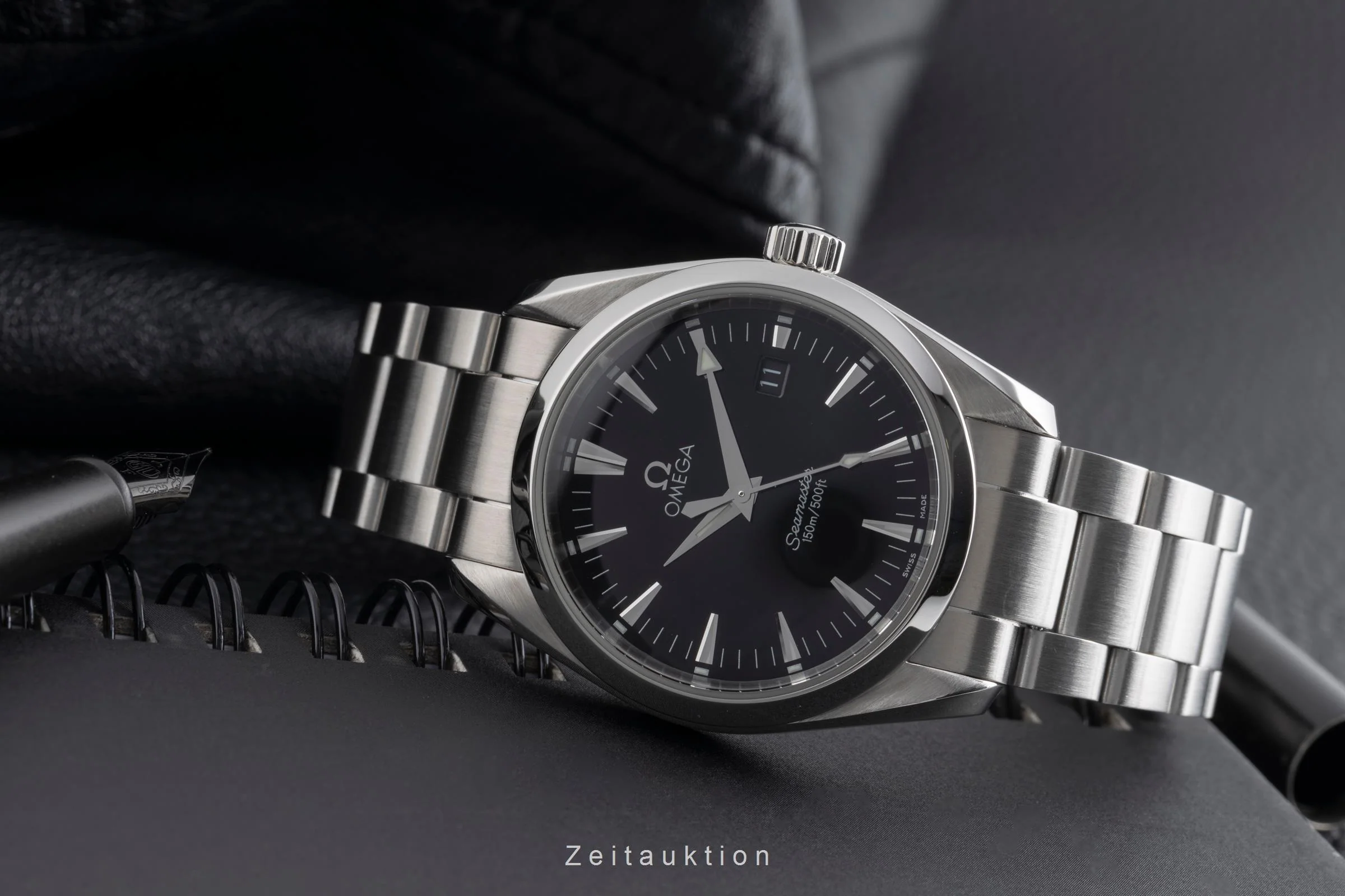 Omega Seamaster steel quartz men's watch 2518.50.00  [2502000] - Image 3