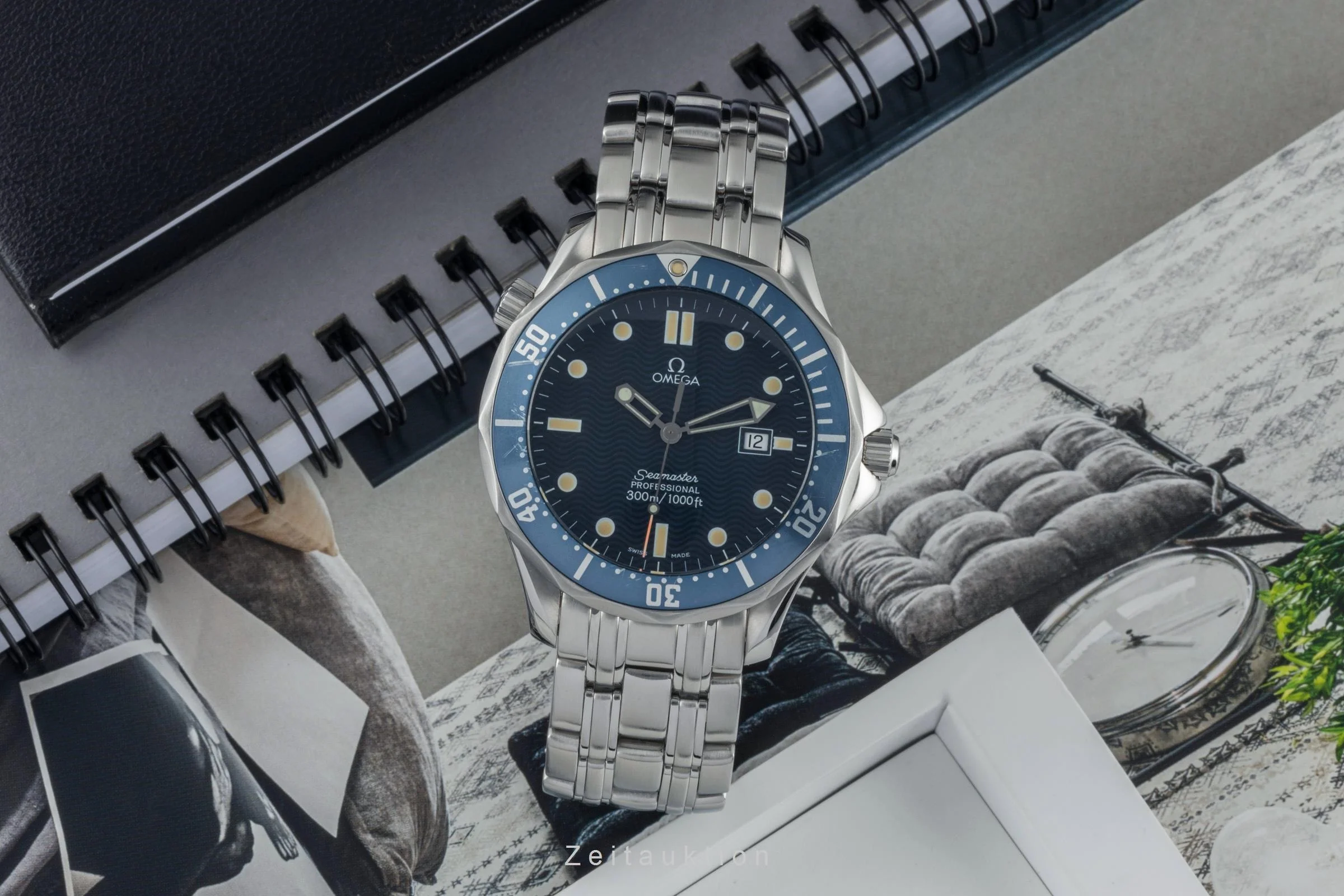 Omega Seamaster steel quartz men's watch 2541.80.00  [2401655] - Image 3