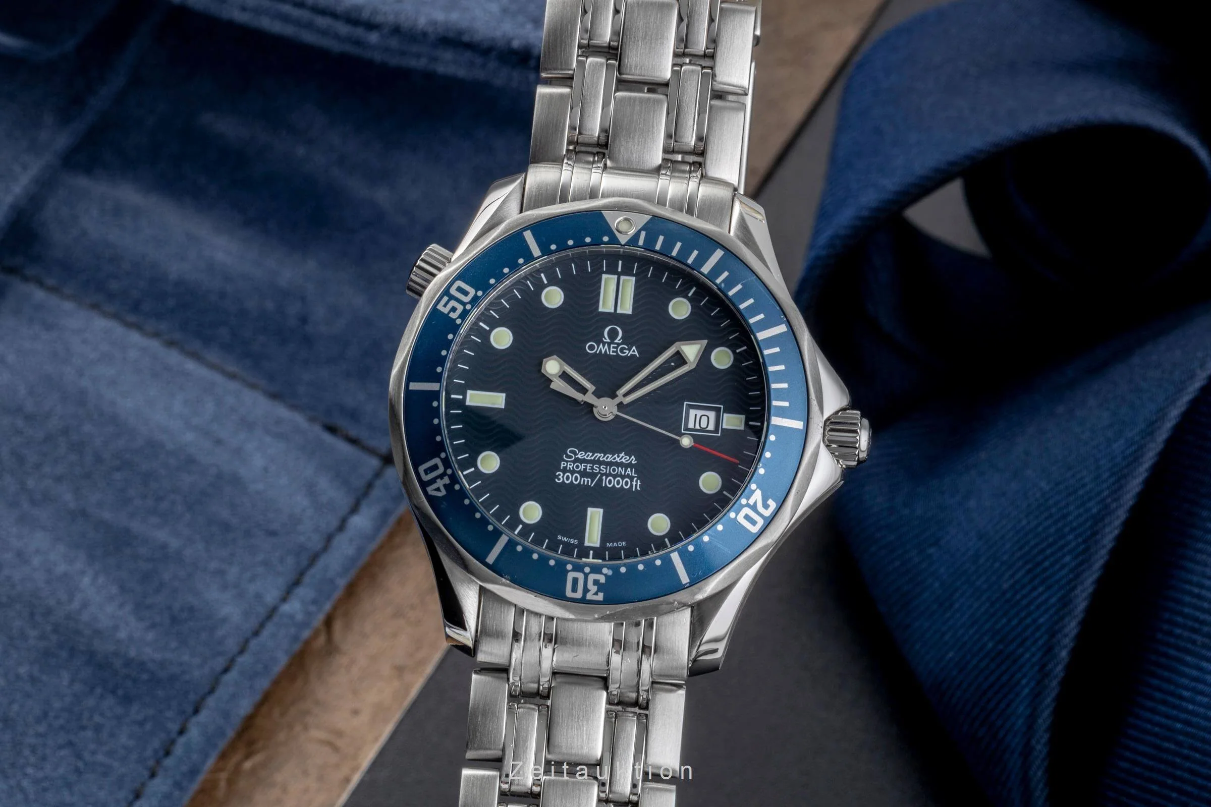 Omega Seamaster steel quartz men's watch 2541.80.00  [2500980] - Image 2