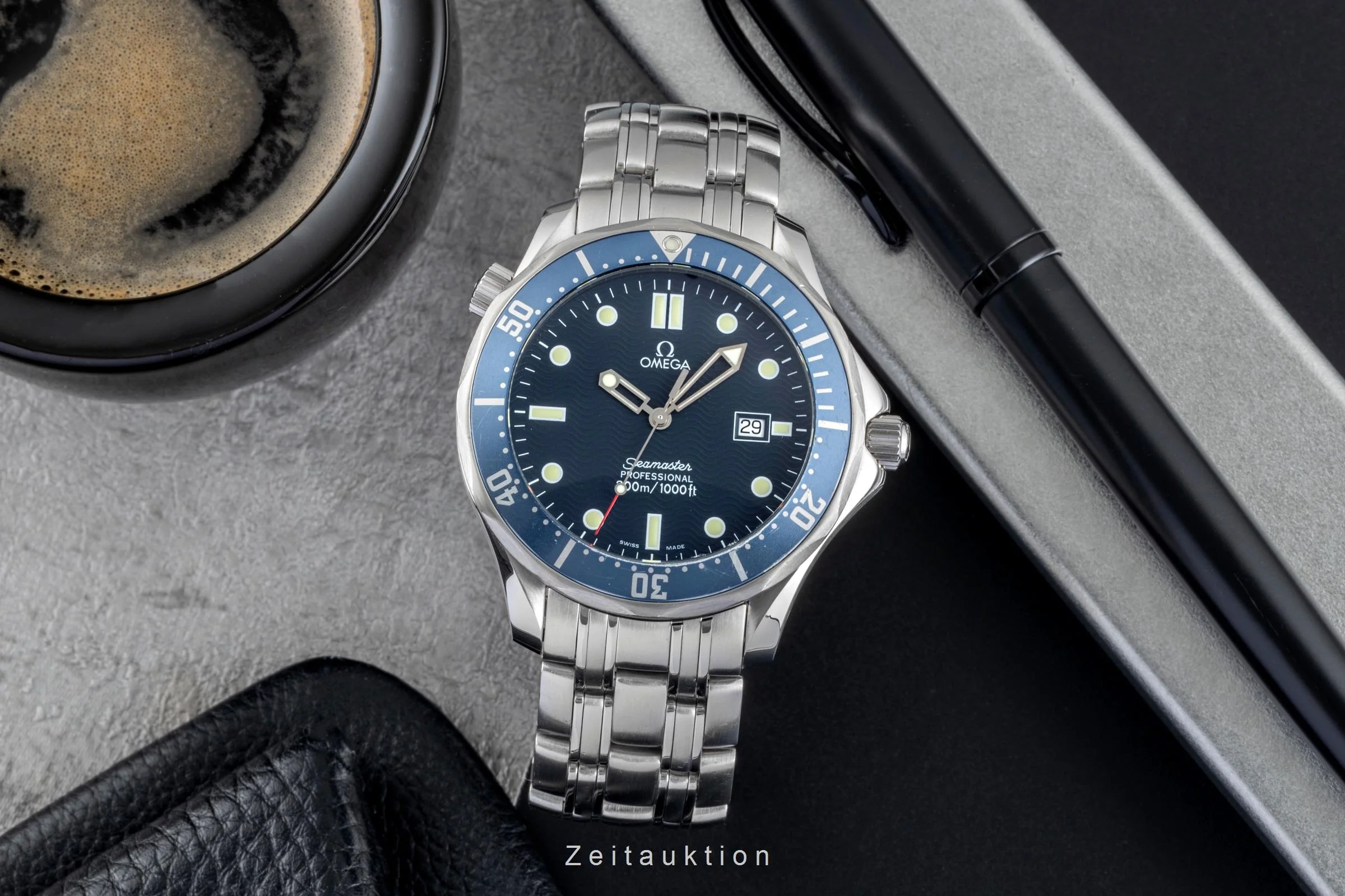 Omega Seamaster steel quartz men's watch 2541.80.00  [2506553] - Image 4