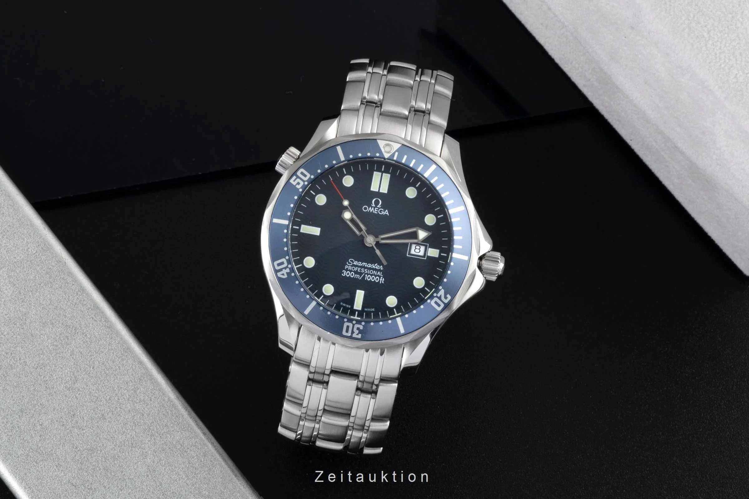Omega Seamaster steel quartz men's watch 2541.80.00  [2600218] - Image 4