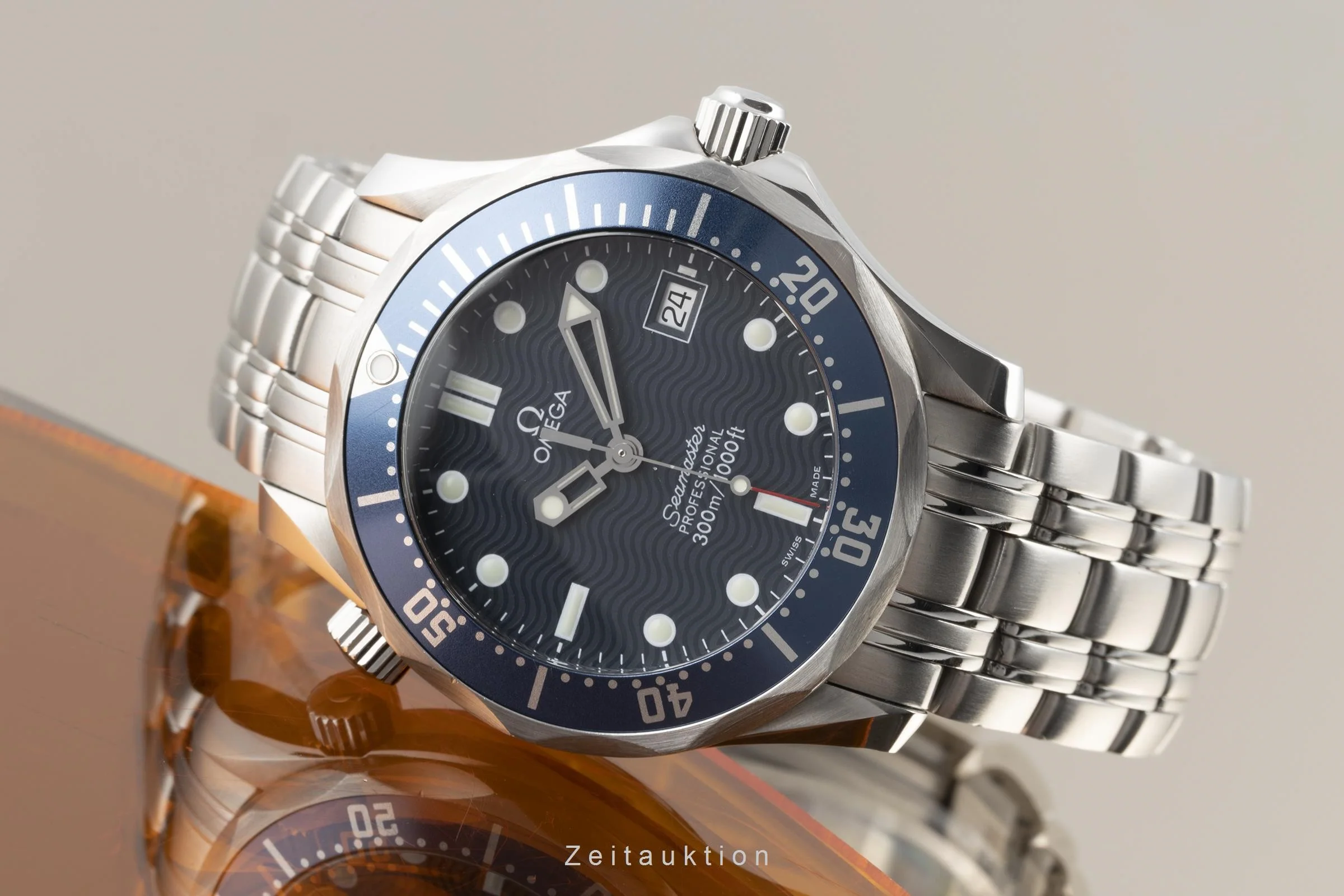Omega Seamaster steel quartz men's watch 2561.80.00, 196.1522  [2300453] - Image 2