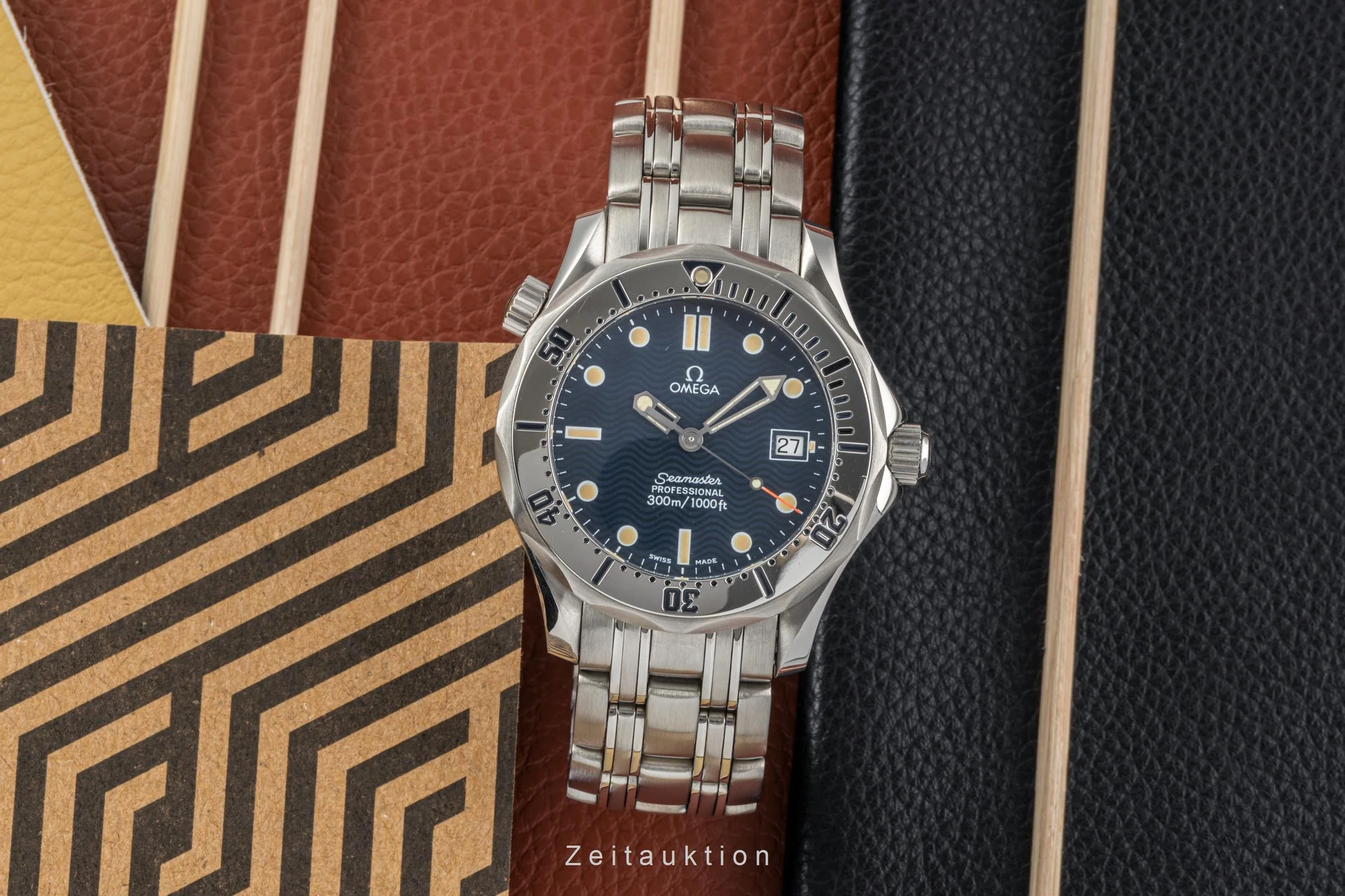 Omega Seamaster steel quartz men's watch 2562.80.00  [2304396] - Image 3