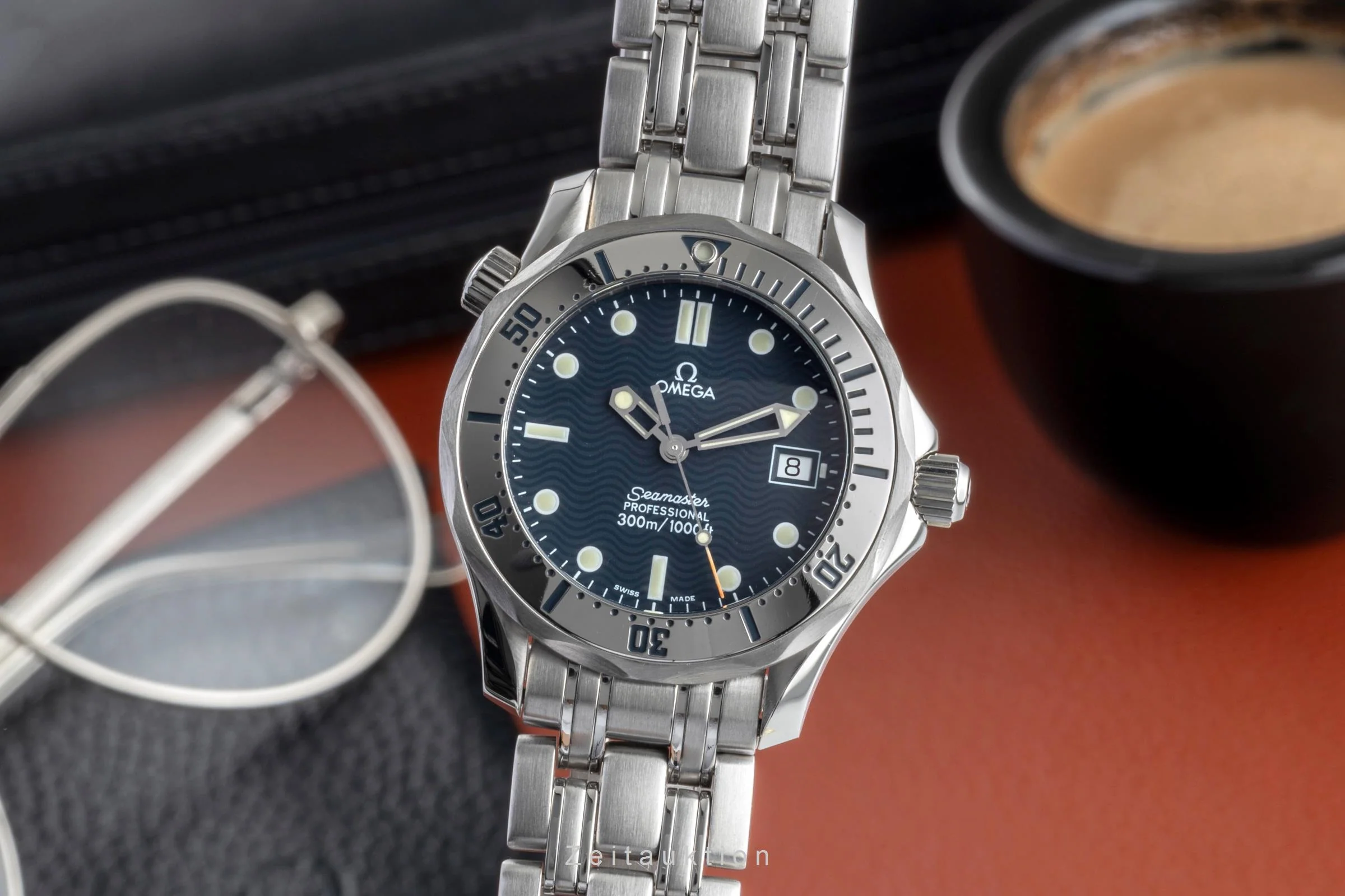 Omega Seamaster steel quartz men's watch 2562.80.00  [2506536] - Image 2