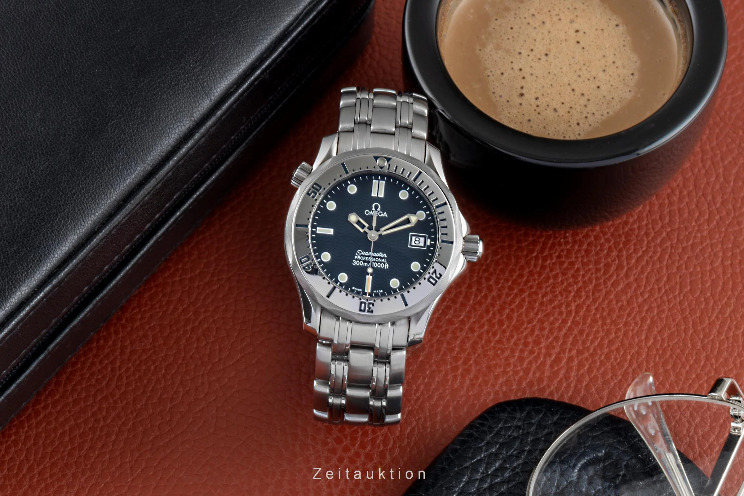 Omega Seamaster steel quartz men's watch 2562.80.00  [2506536] - Image 4