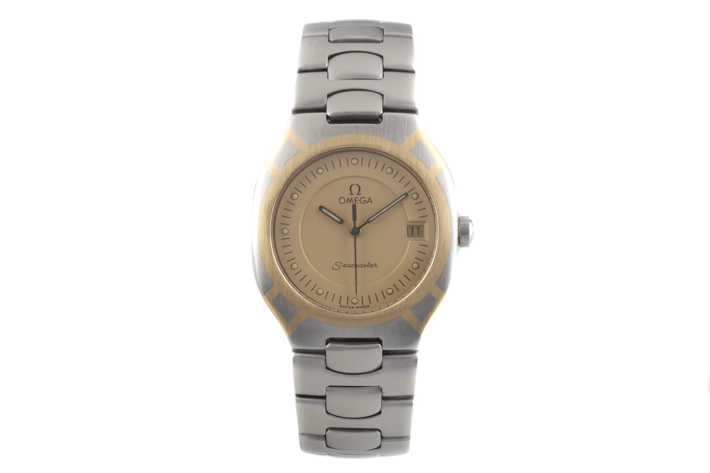 Omega Seamaster steel quartz men's watch 396.1022  [2206451] - Image 4