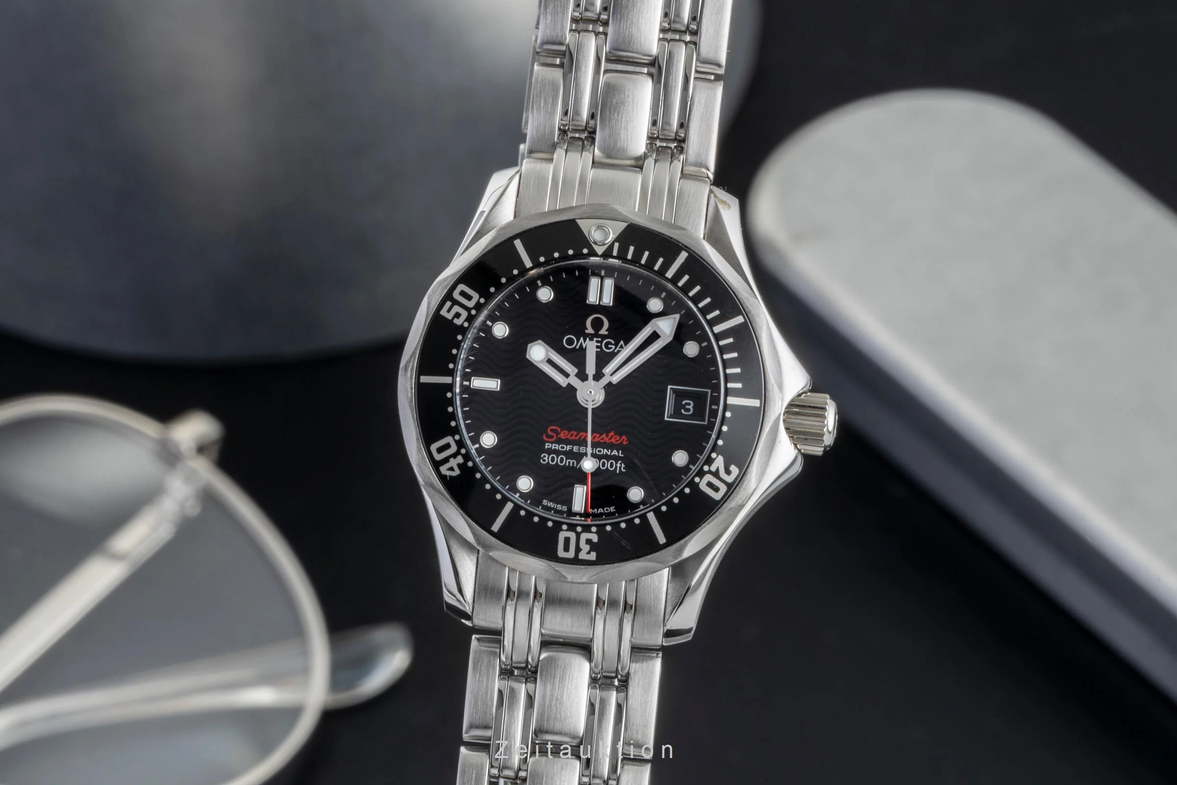 Omega Seamaster steel quartz women's watch 212.30.28.61.01.001  [2600299] - Image 2