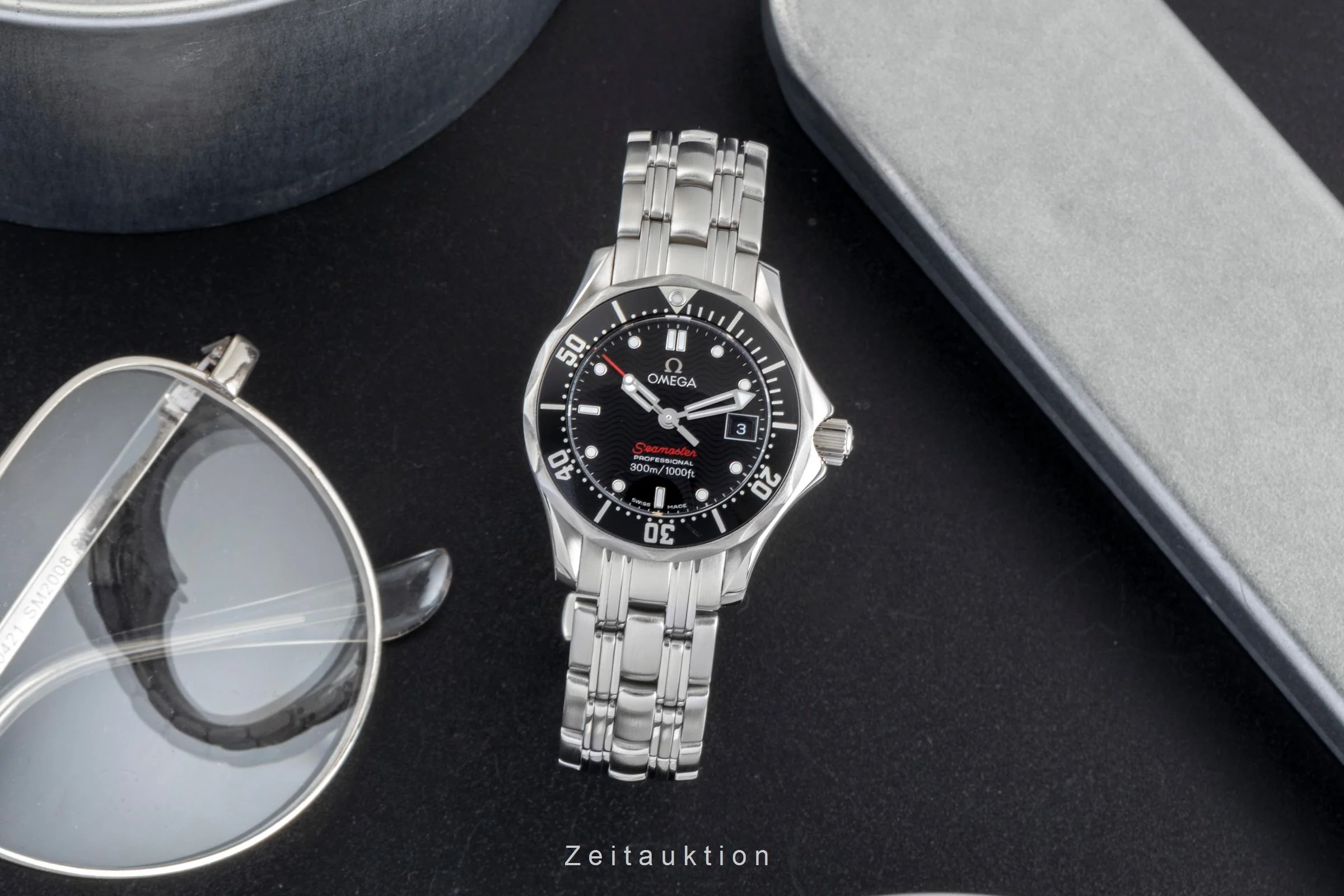 Omega Seamaster steel quartz women's watch 212.30.28.61.01.001  [2600299] - Image 4