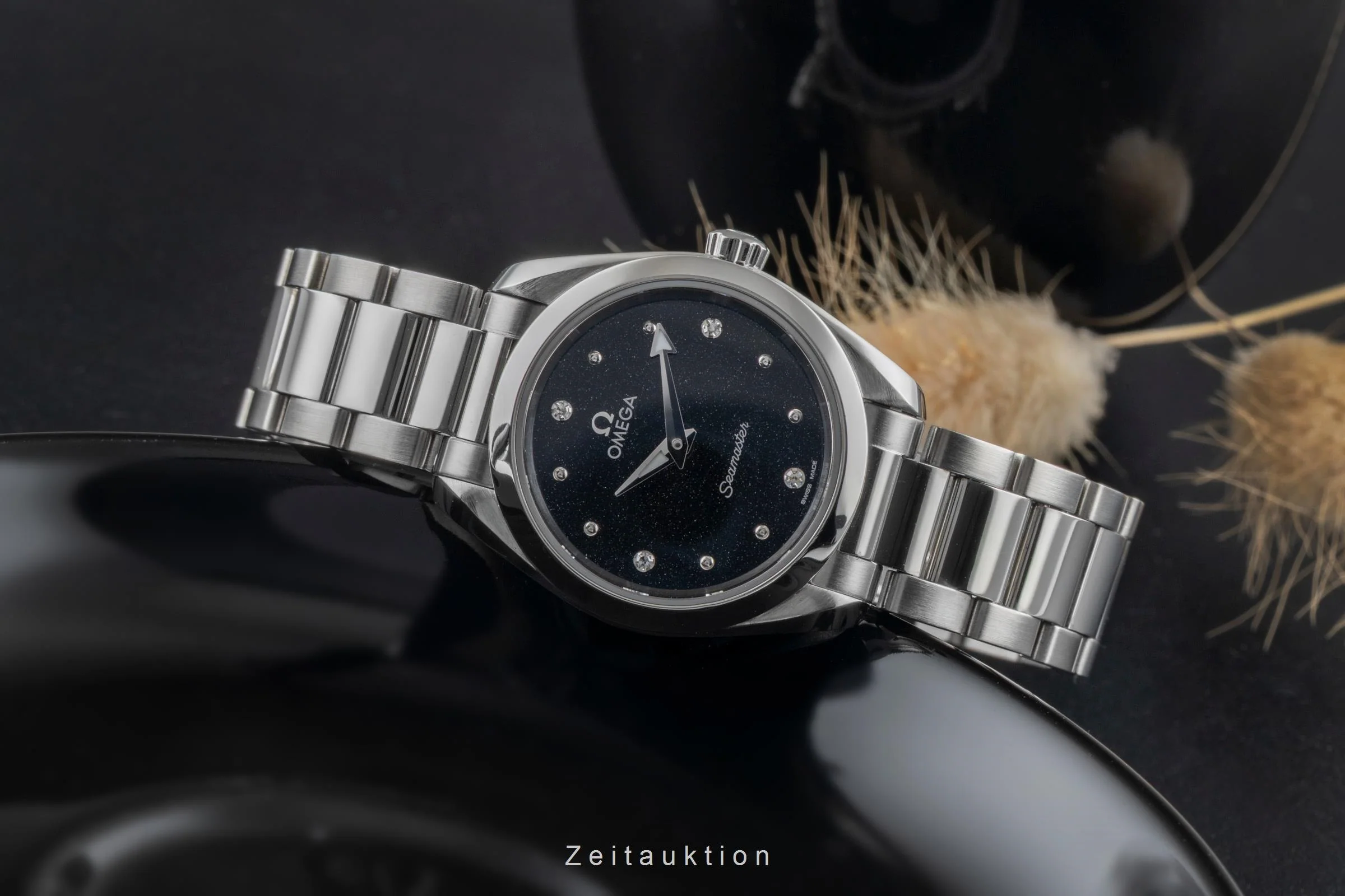 Omega Seamaster steel quartz women's watch 220.10.28.60.51.001 LP: 3600EUR  [2600474] - Image 3