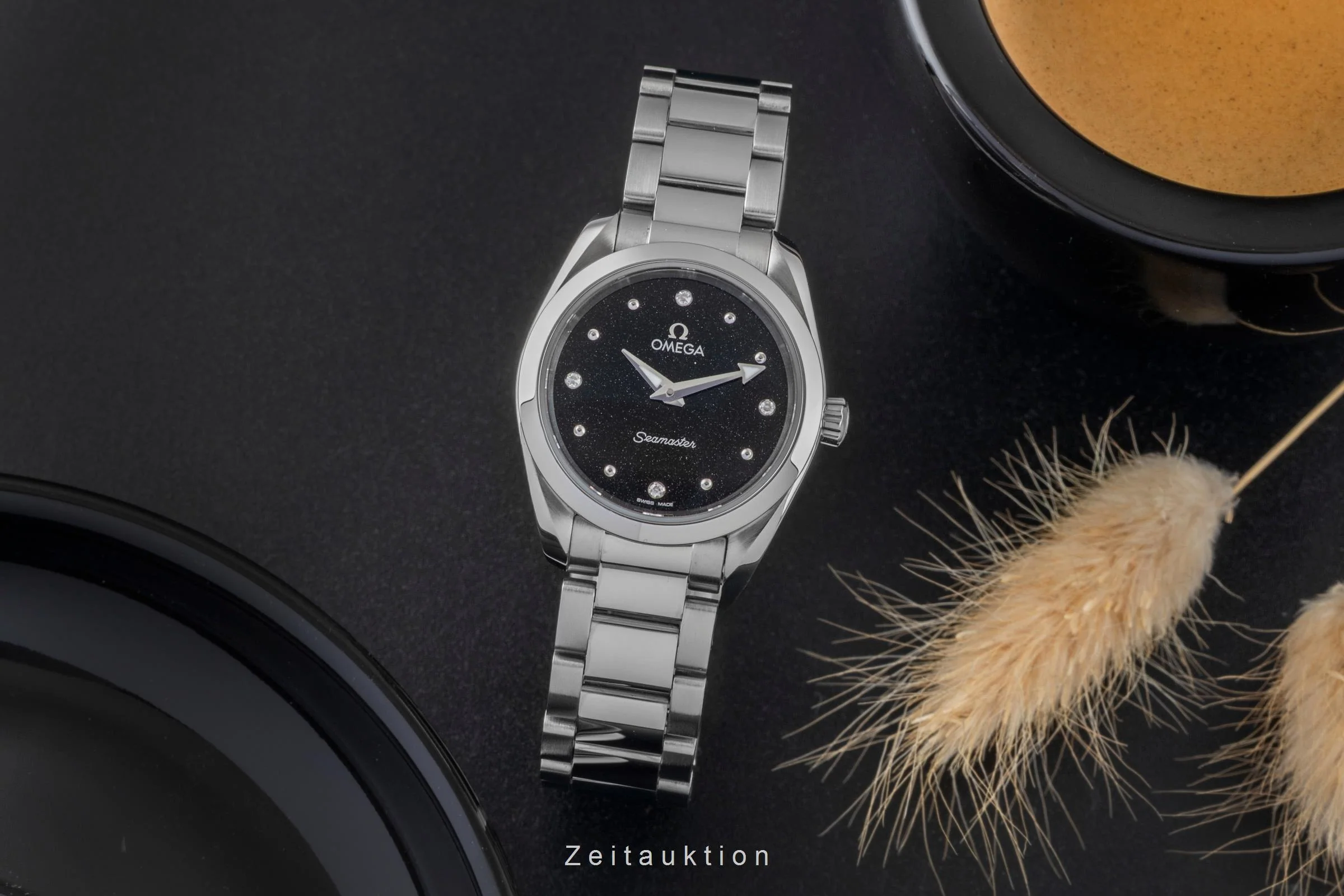 Omega Seamaster steel quartz women's watch 220.10.28.60.51.001 LP: 3600EUR  [2600474] - Image 4