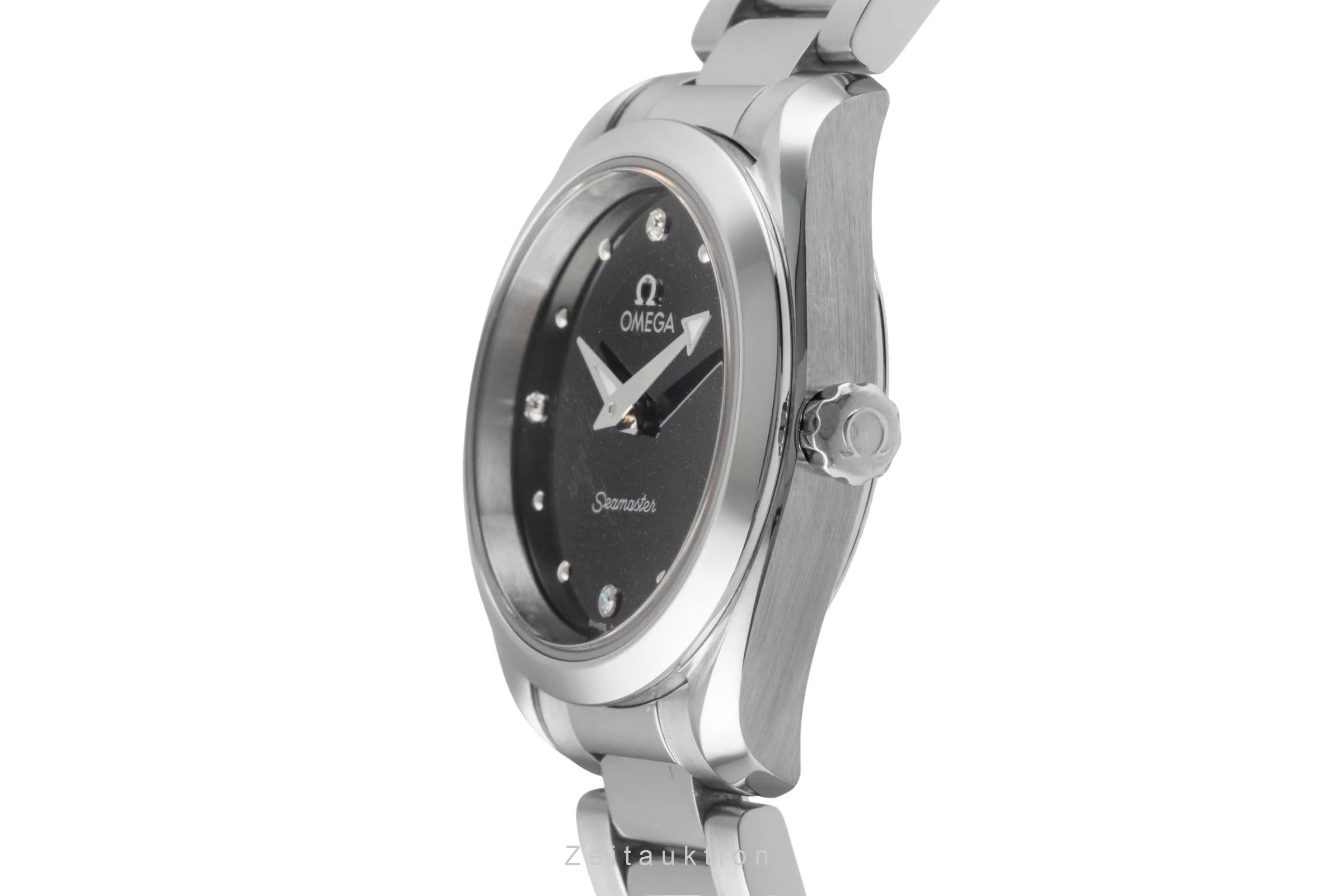 Omega Seamaster steel quartz women's watch 220.10.28.60.51.001 LP: 3600EUR  [2600474] - Image 7