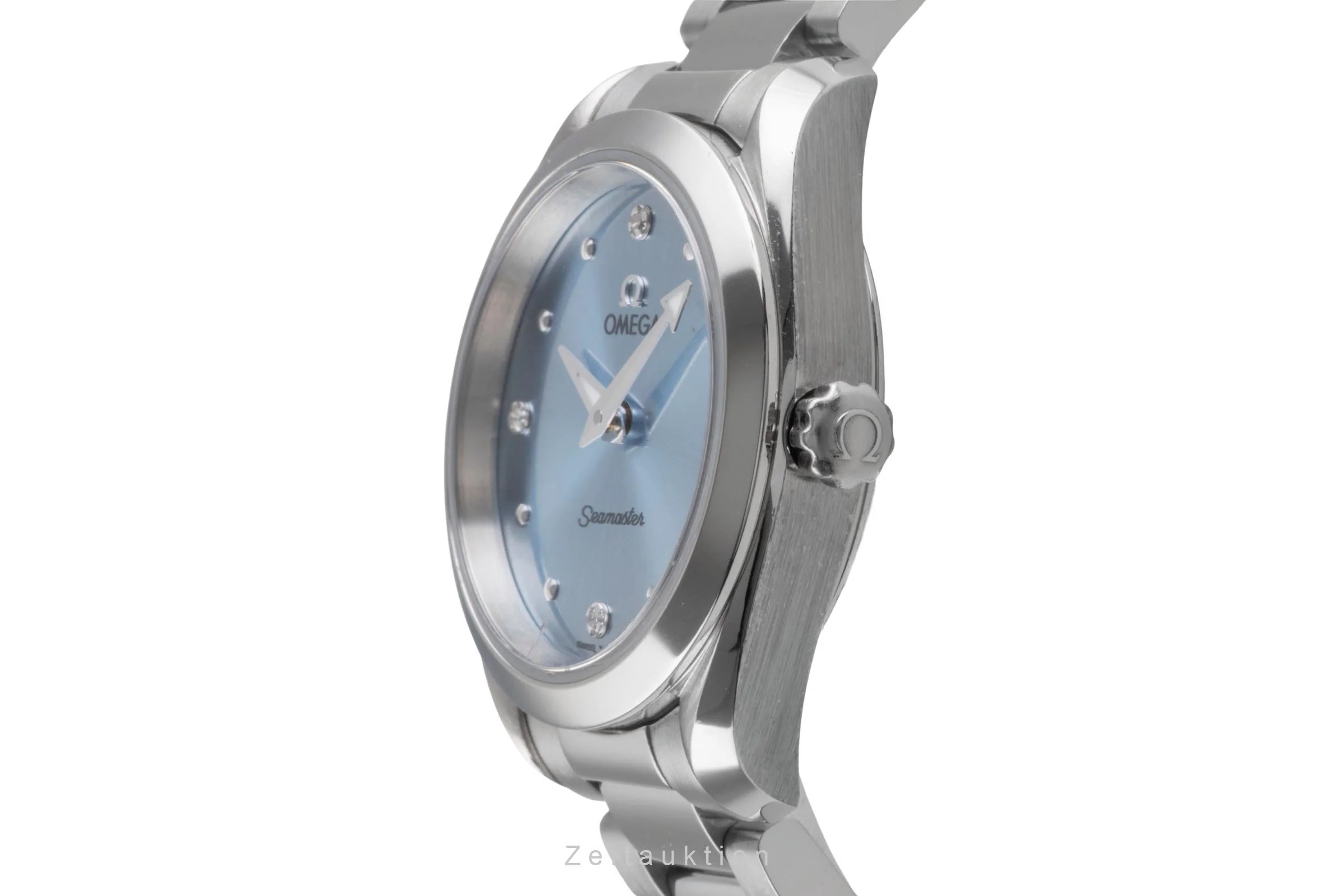Omega Seamaster steel quartz women's watch 220.10.28.60.53.001  [2505647] - Image 7