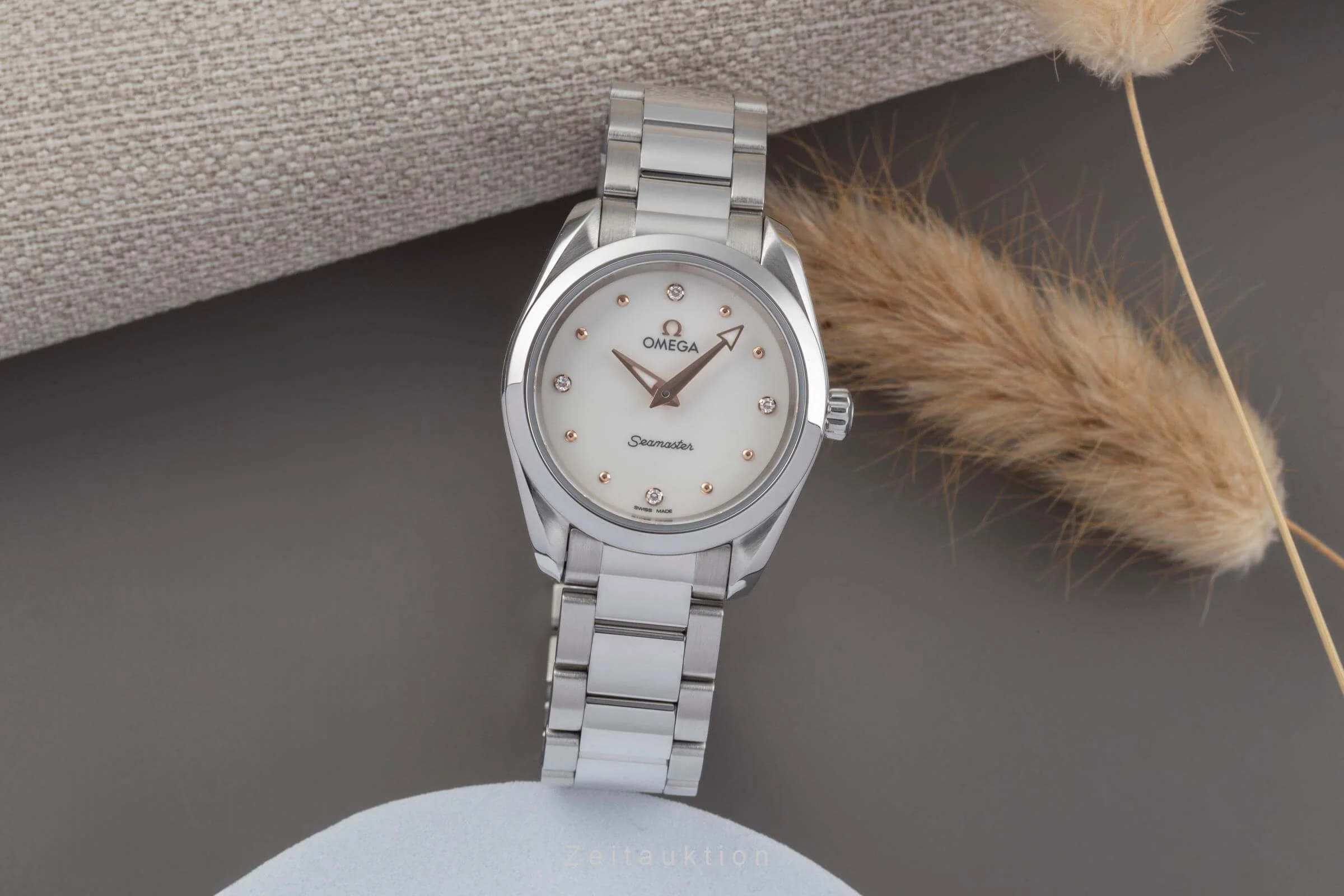 Omega Seamaster steel quartz women's watch 220.10.28.60.54.001 LP: 3600EUR  [2501819] - Image 4