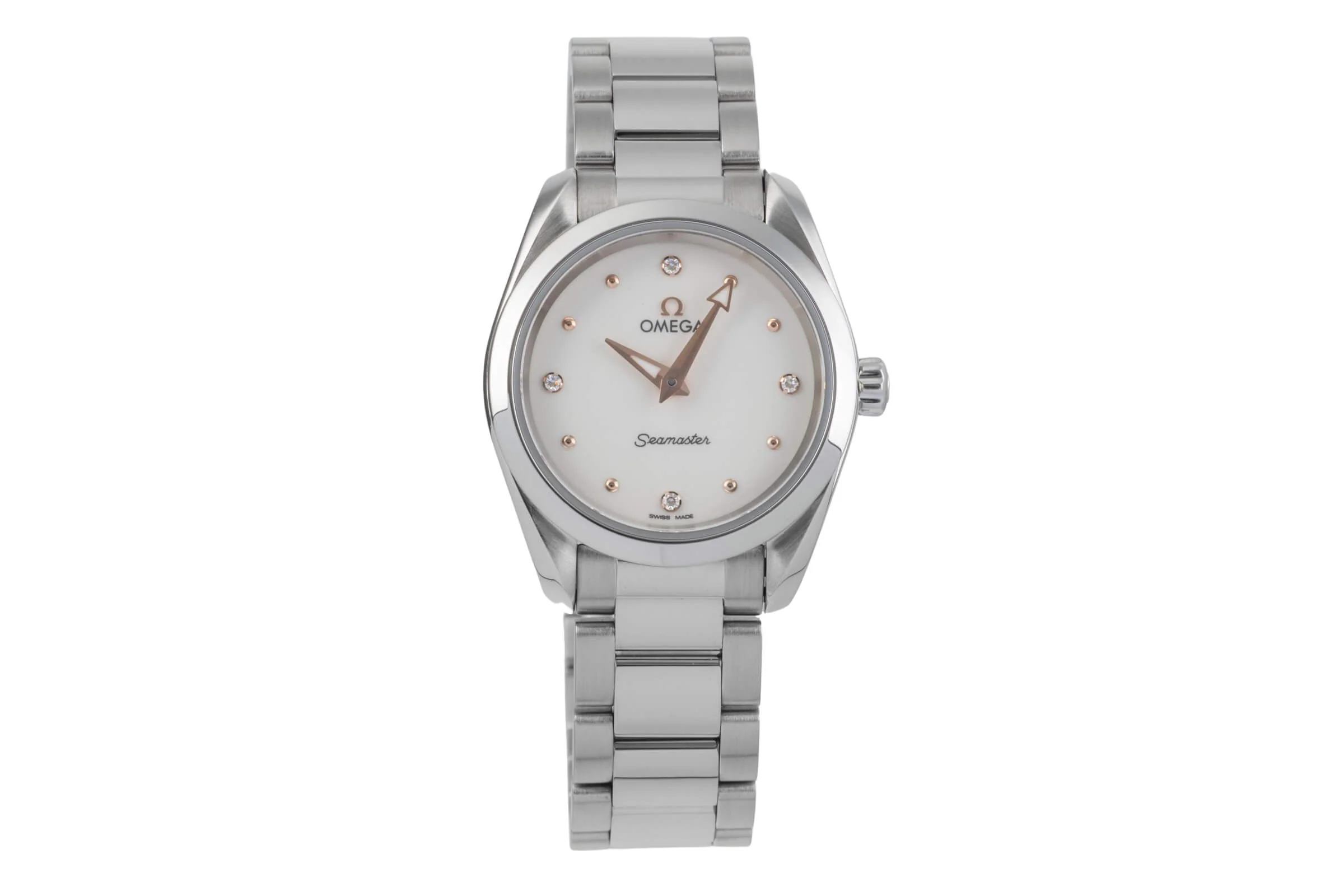 Omega Seamaster steel quartz women's watch 220.10.28.60.54.001 LP: 3600EUR  [2501819] - Image 5