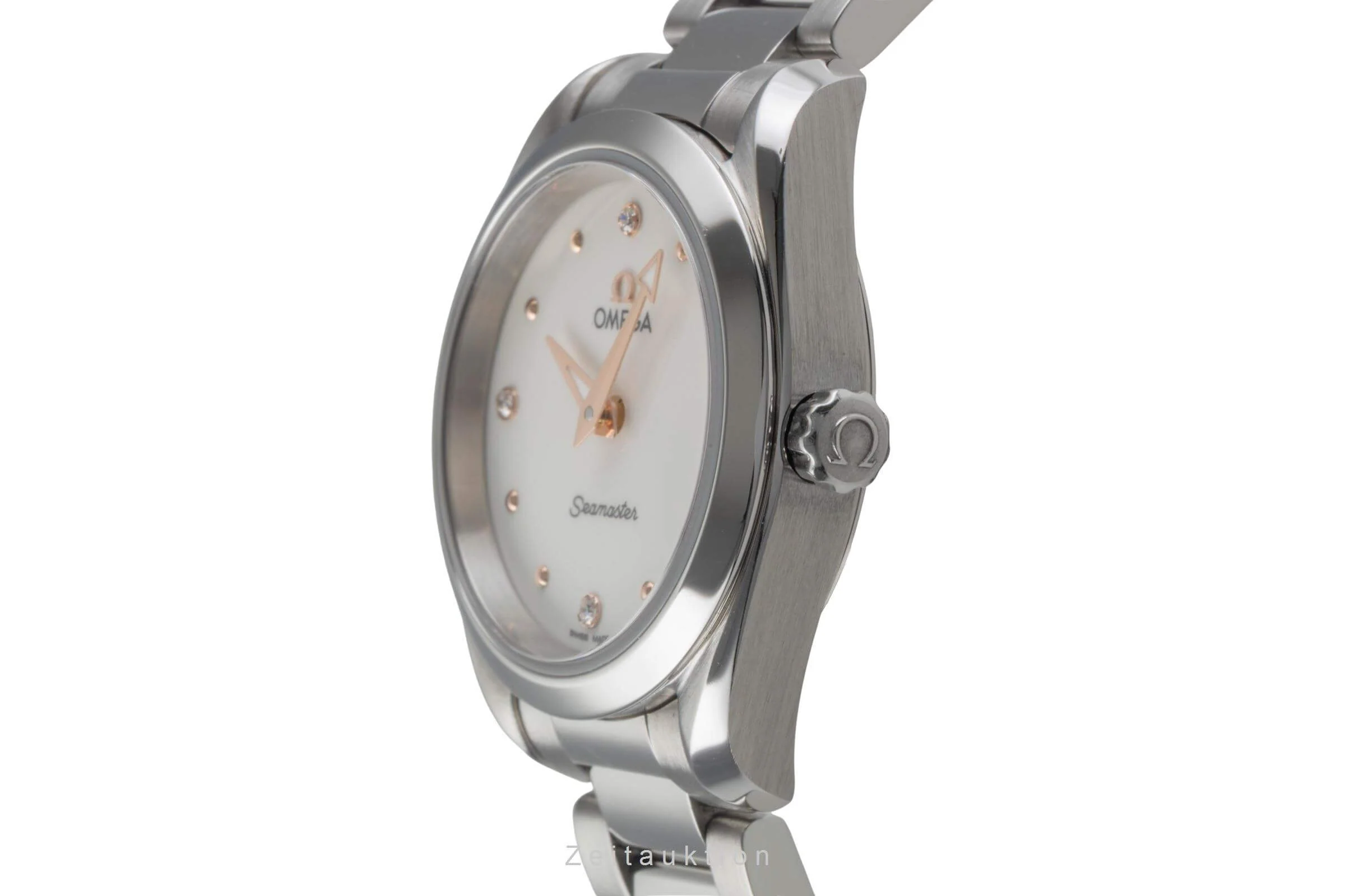 Omega Seamaster steel quartz women's watch 220.10.28.60.54.001 LP: 3600EUR  [2501819] - Image 7