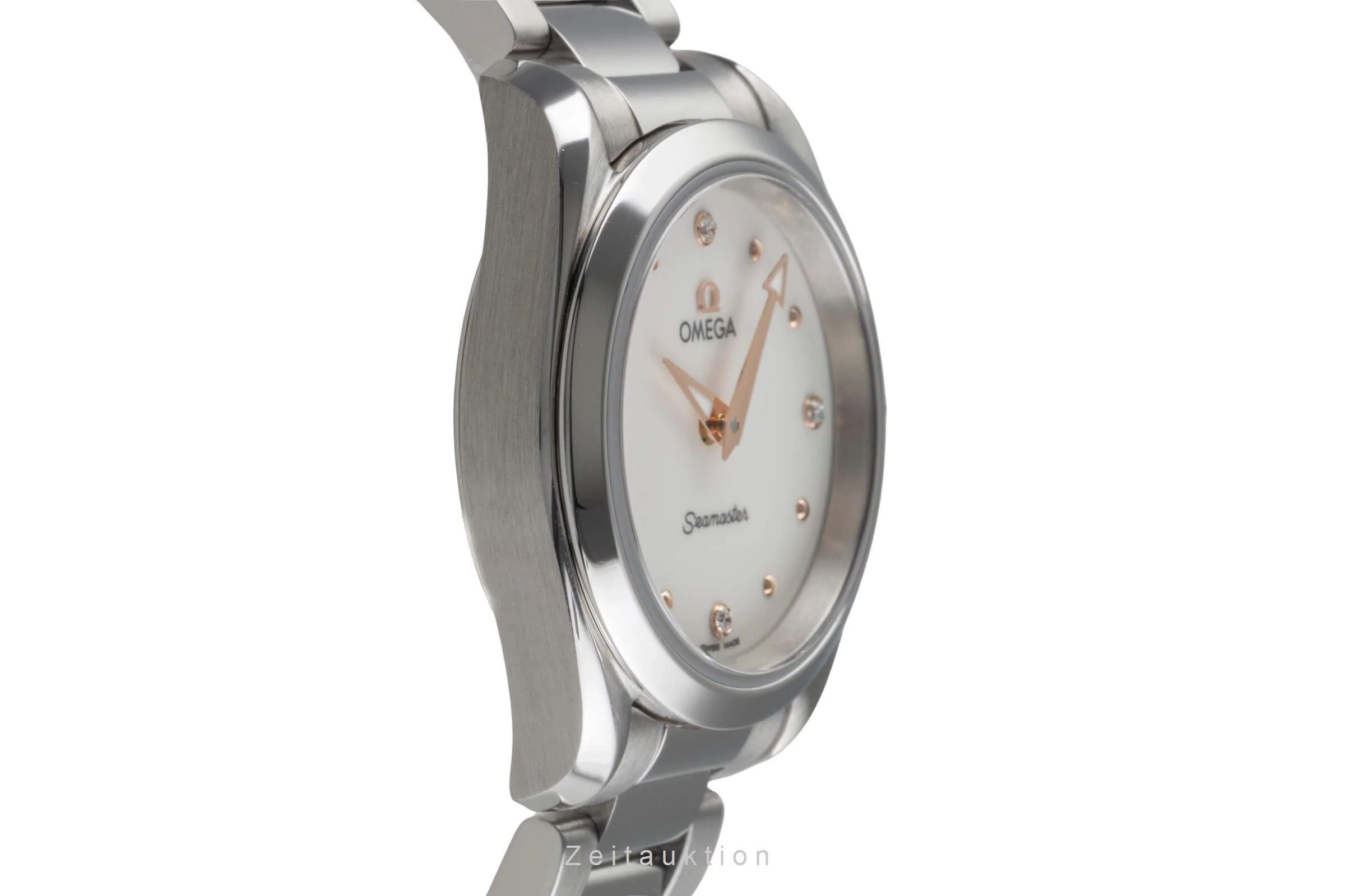 Omega Seamaster steel quartz women's watch 220.10.28.60.54.001 LP: 3600EUR  [2501819] - Image 8