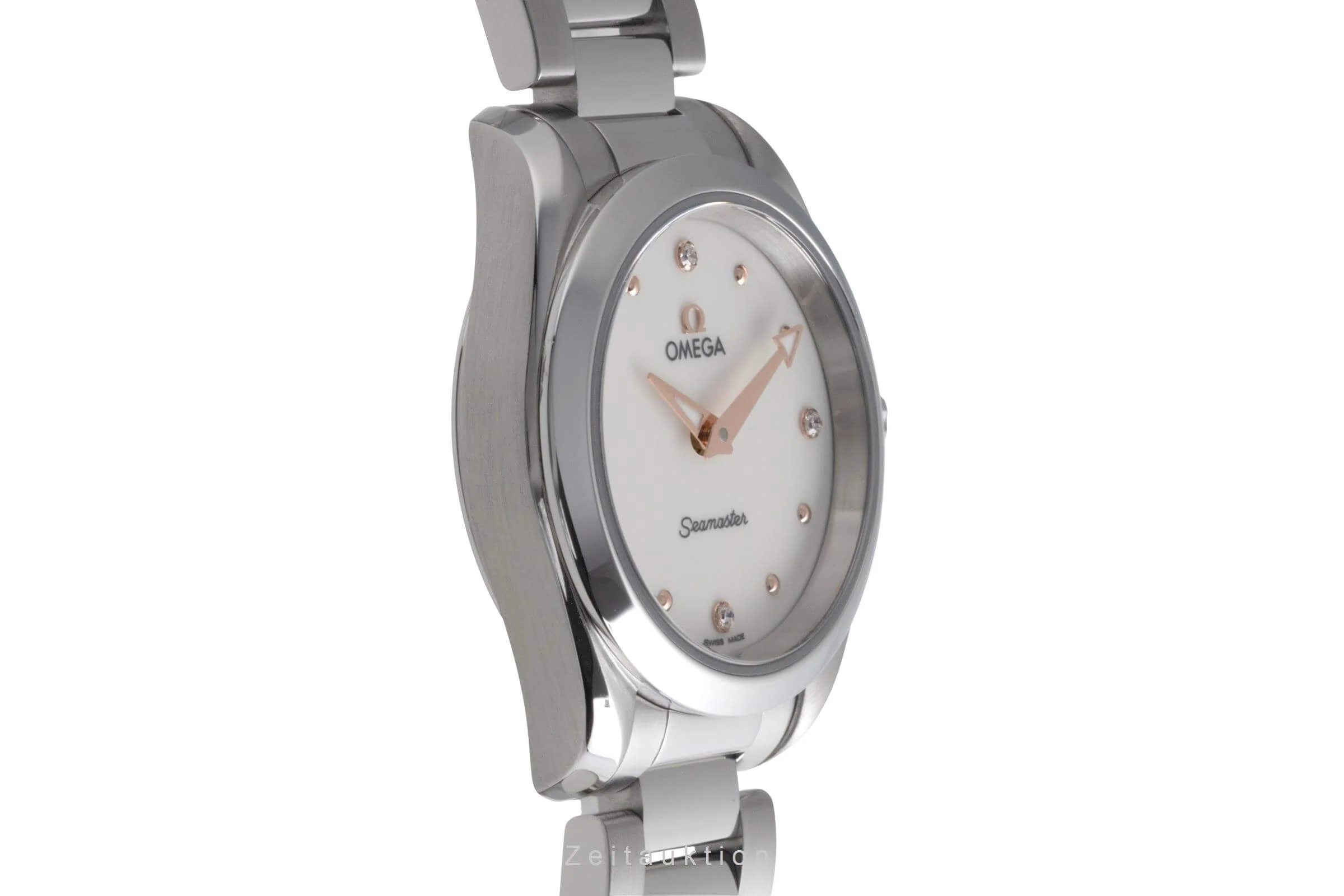 Omega Seamaster steel quartz women's watch 220.10.28.60.54.001 LP: 3600EUR  [2502025] - Image 8