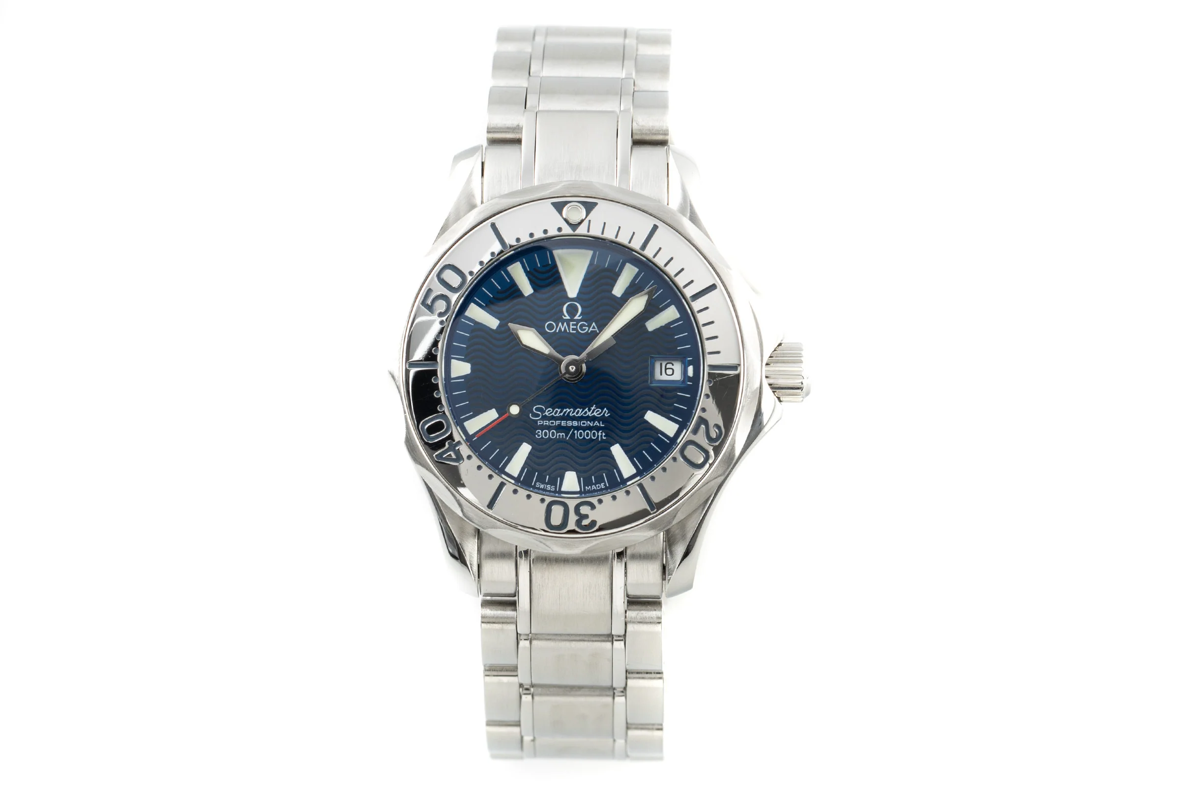 Omega Seamaster steel quartz women's watch 2285.80.00, 596.1640 LP: 4500EUR  [2200466] - Image 4