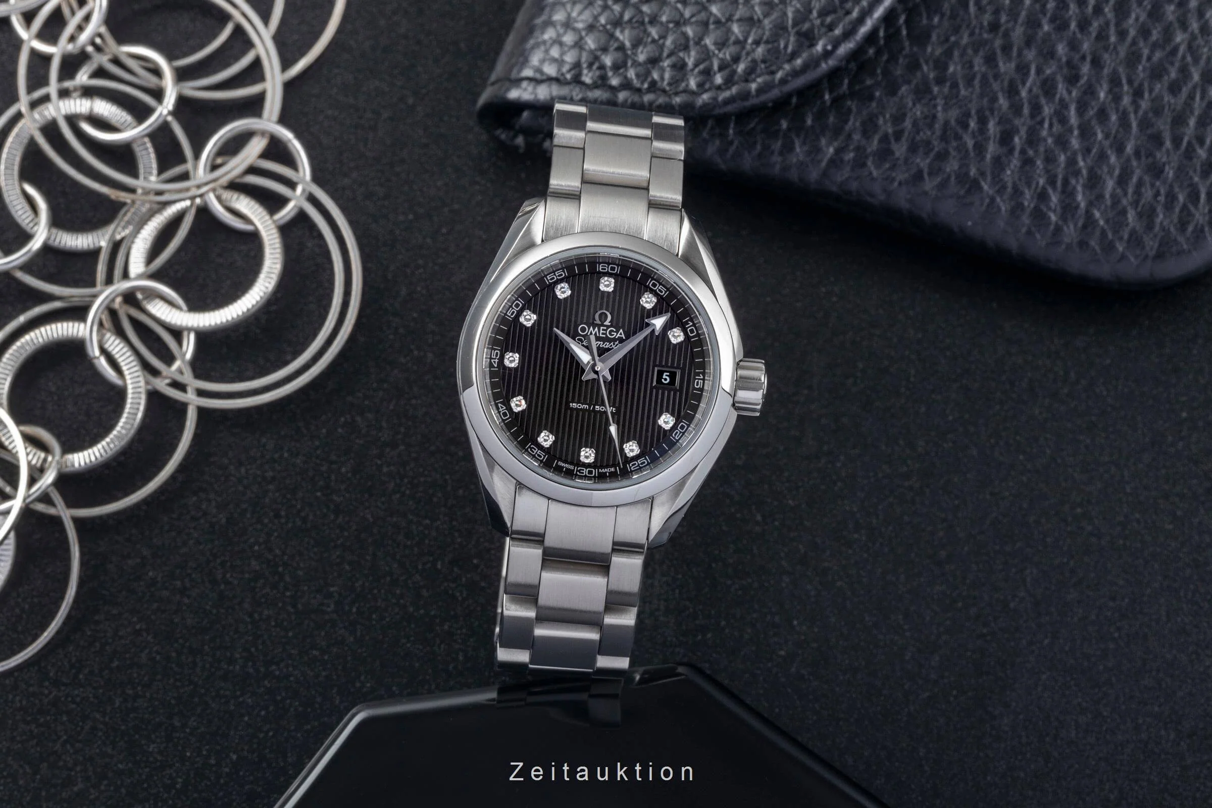 Omega Seamaster steel quartz women's watch 231.10.30.60.56.001   [2405840] - Image 3