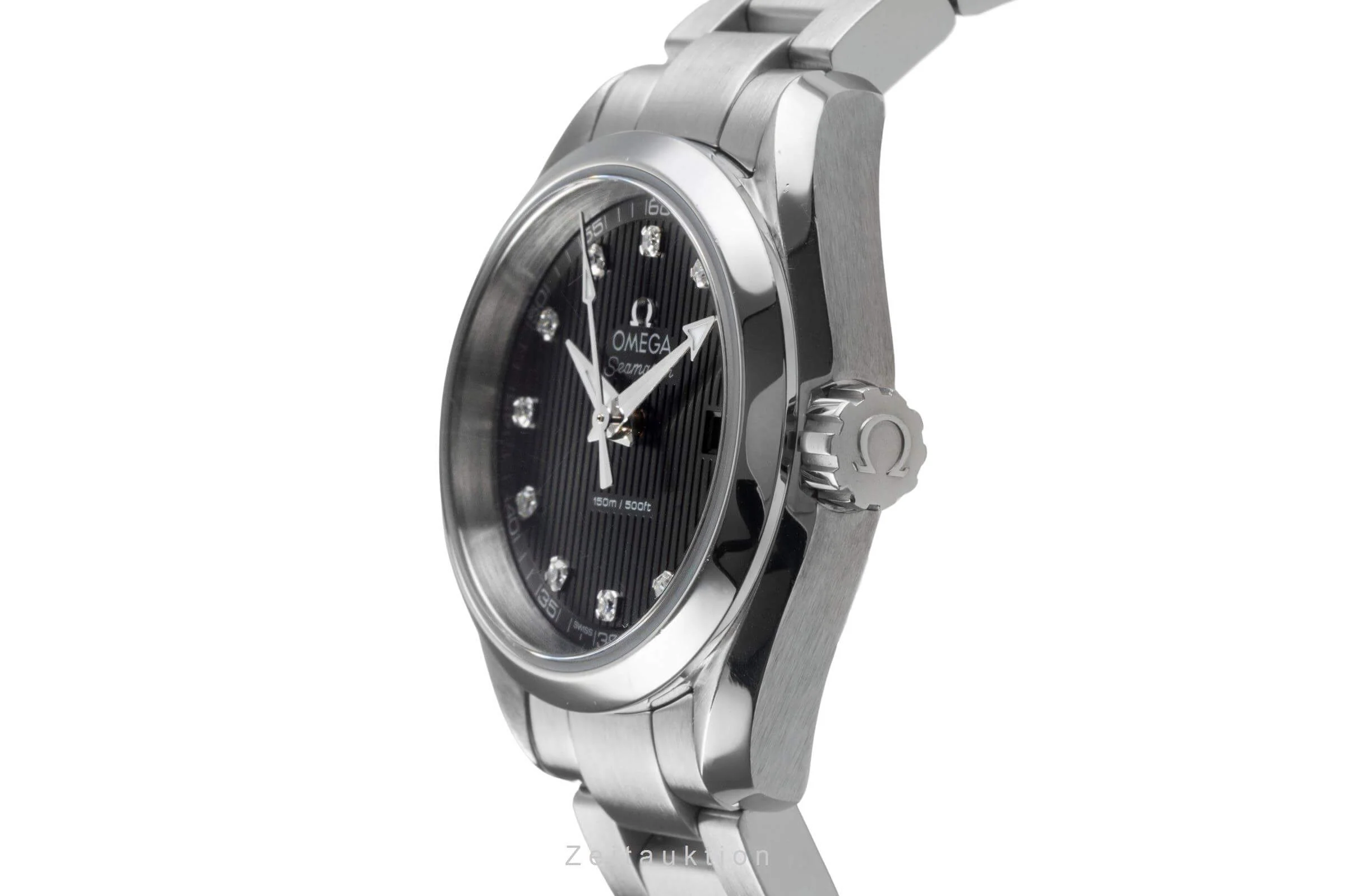 Omega Seamaster steel quartz women's watch 231.10.30.60.56.001   [2405840] - Image 6
