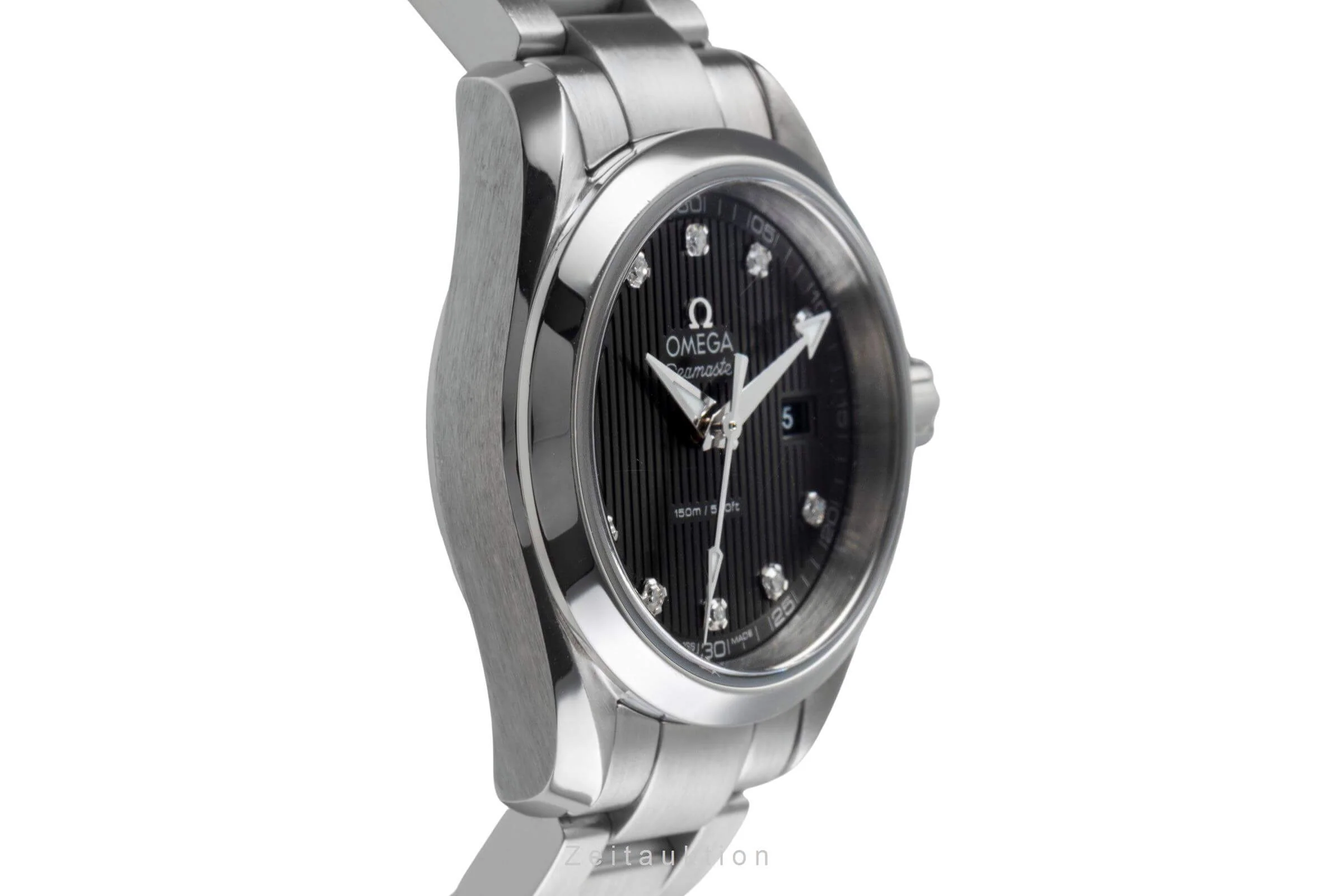 Omega Seamaster steel quartz women's watch 231.10.30.60.56.001   [2405840] - Image 7
