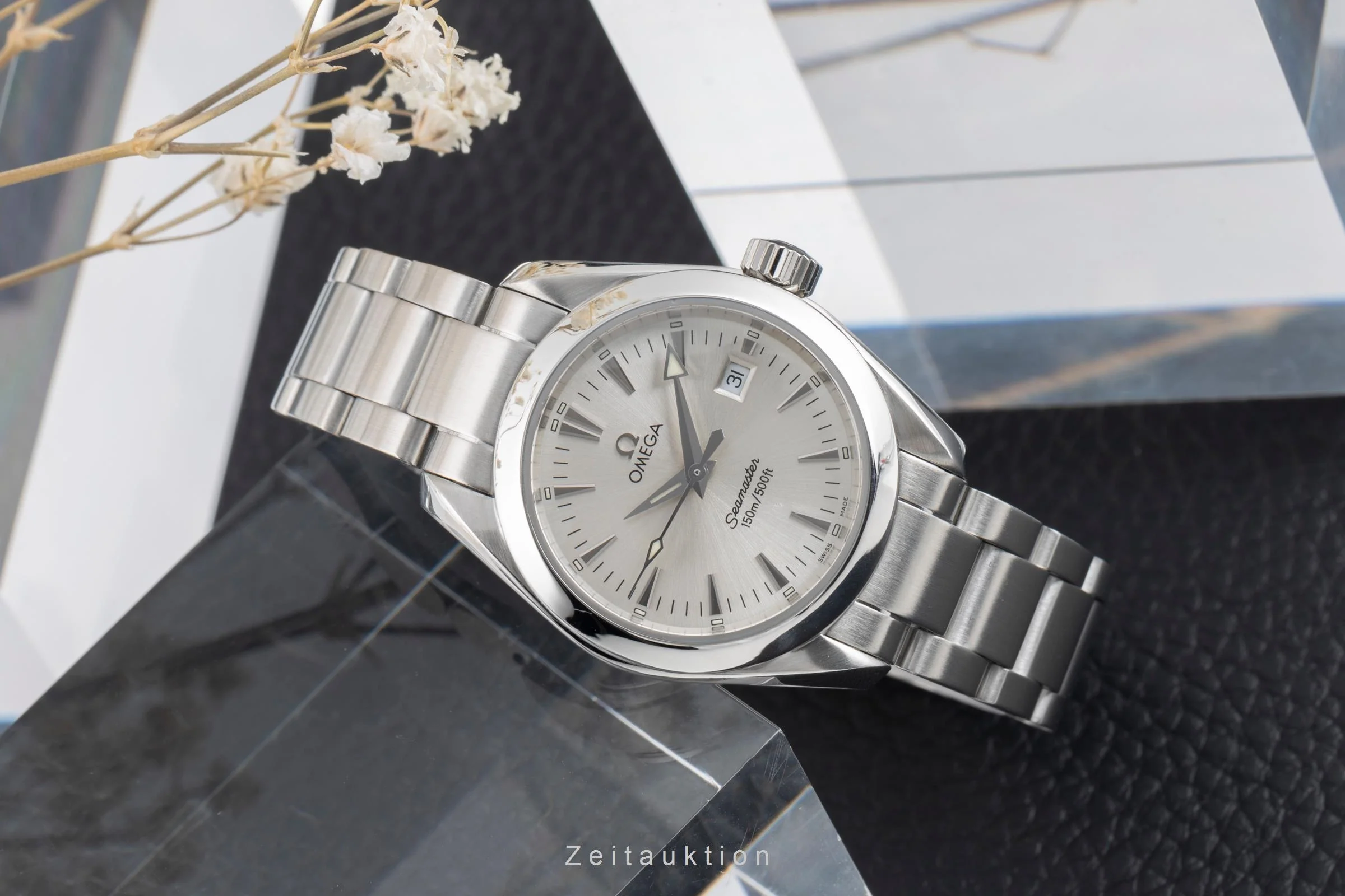 Omega Seamaster steel quartz women's watch 2577.30.00  [2504280] - Image 3