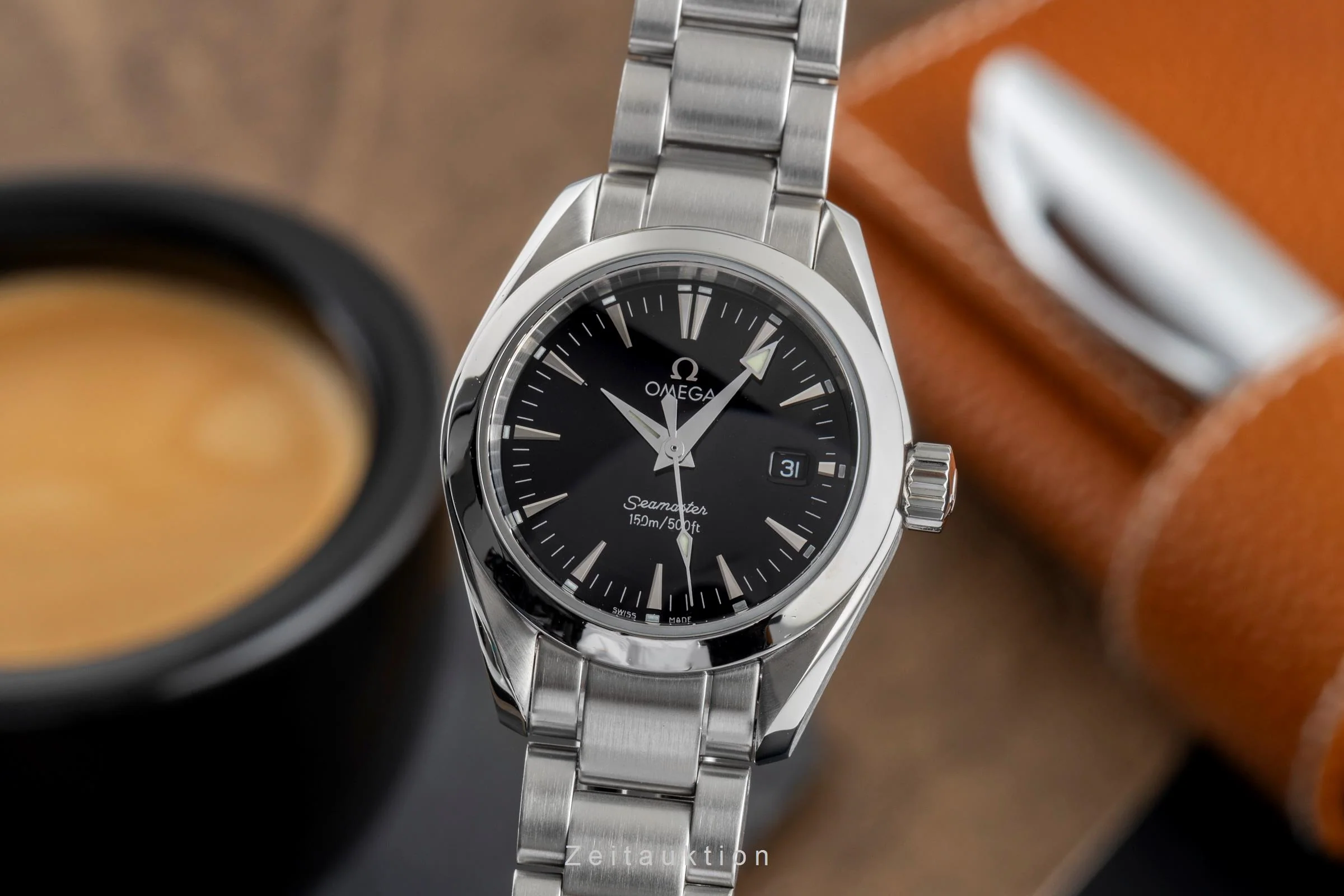 Omega Seamaster steel quartz women's watch 2577.50.00  [2504279] - Image 2