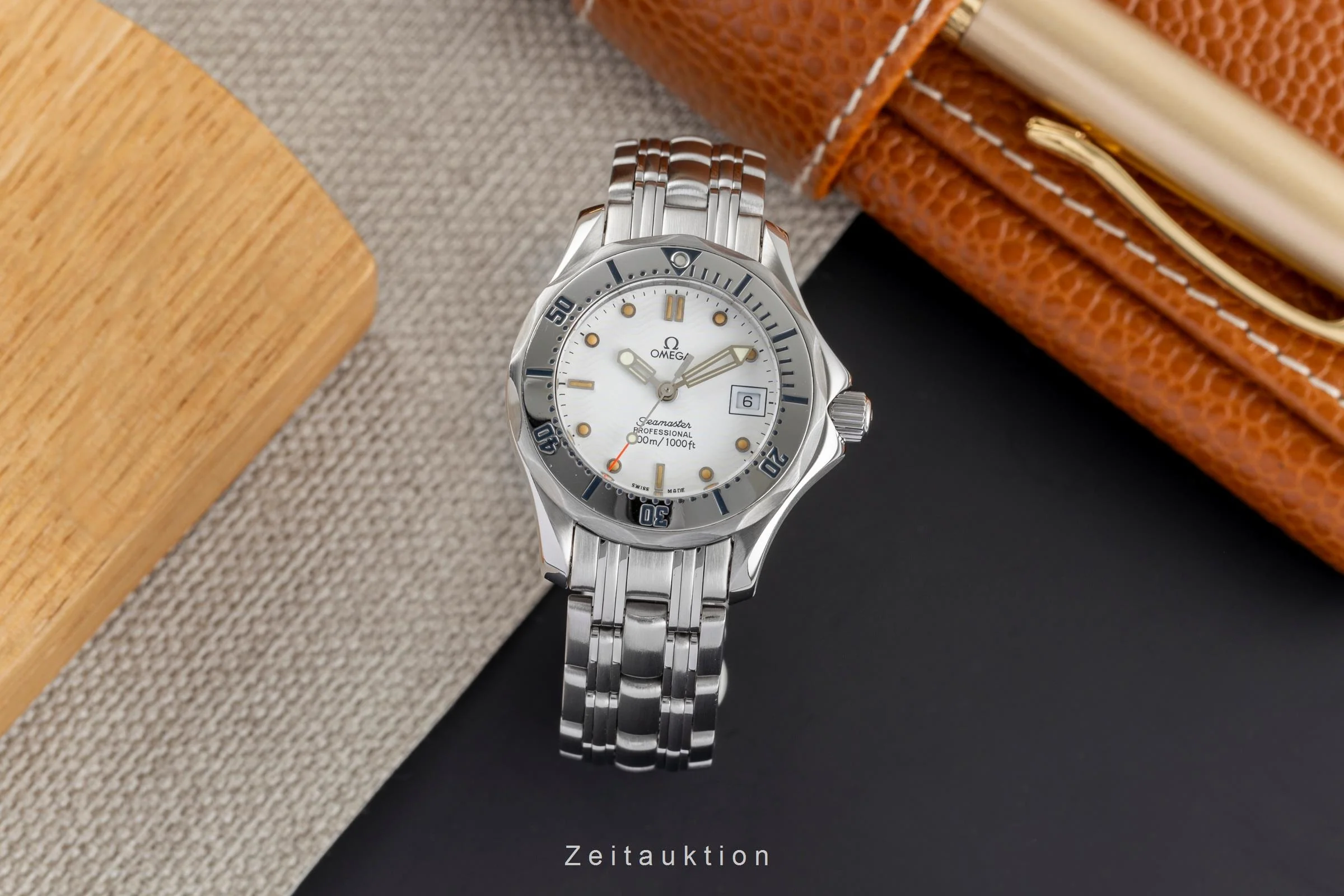 Omega Seamaster steel quartz women's watch 2582.20.00  [2504275] - Image 4