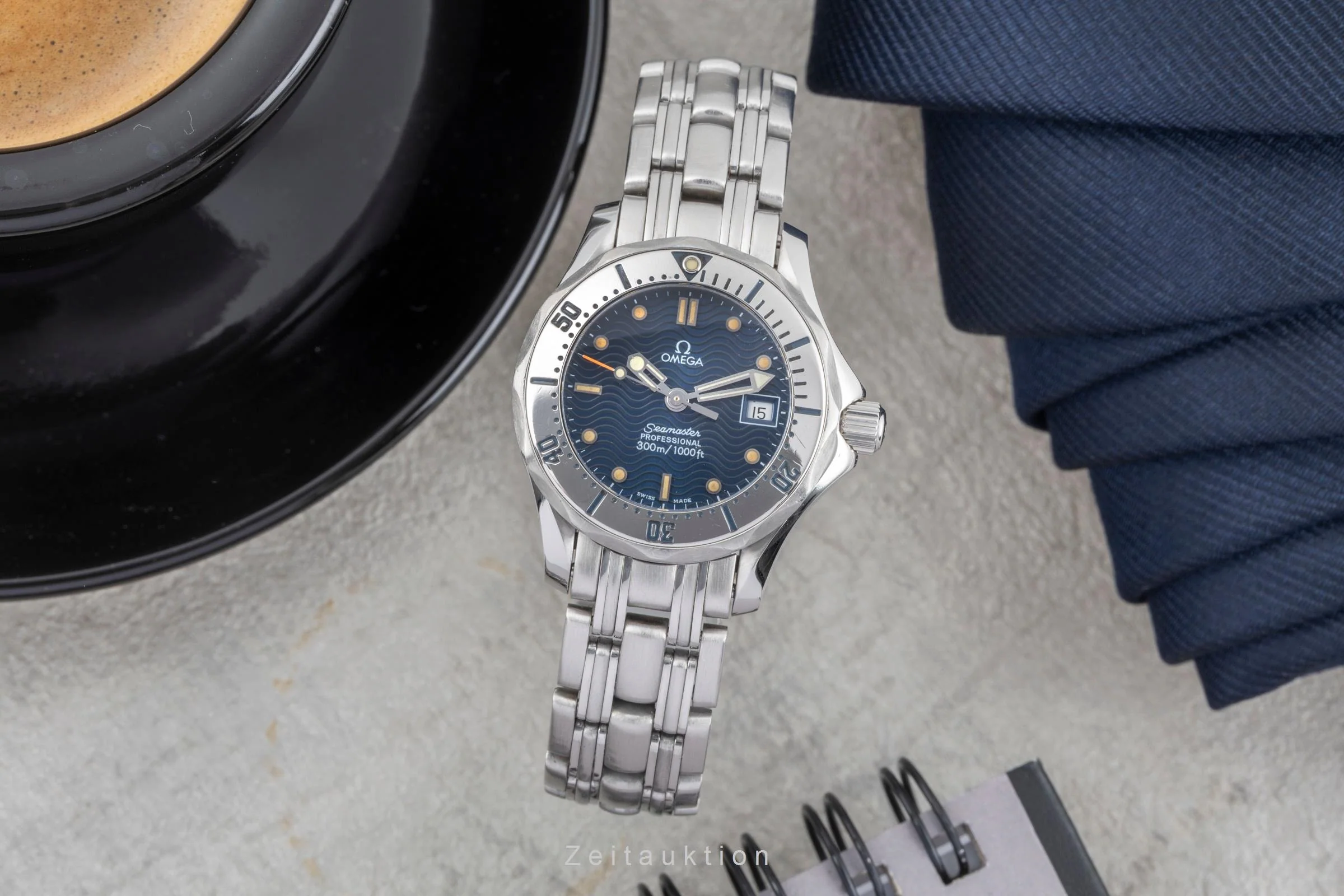 Omega Seamaster steel quartz women's watch 2582.80.00  [2504277] - Image 4