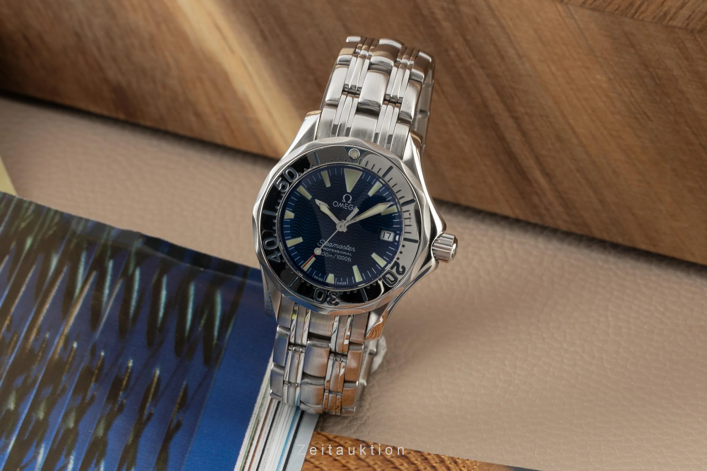 Omega Seamaster steel quartz women's watch 596.1640, 2584.80.00  [2304014] - Image 3