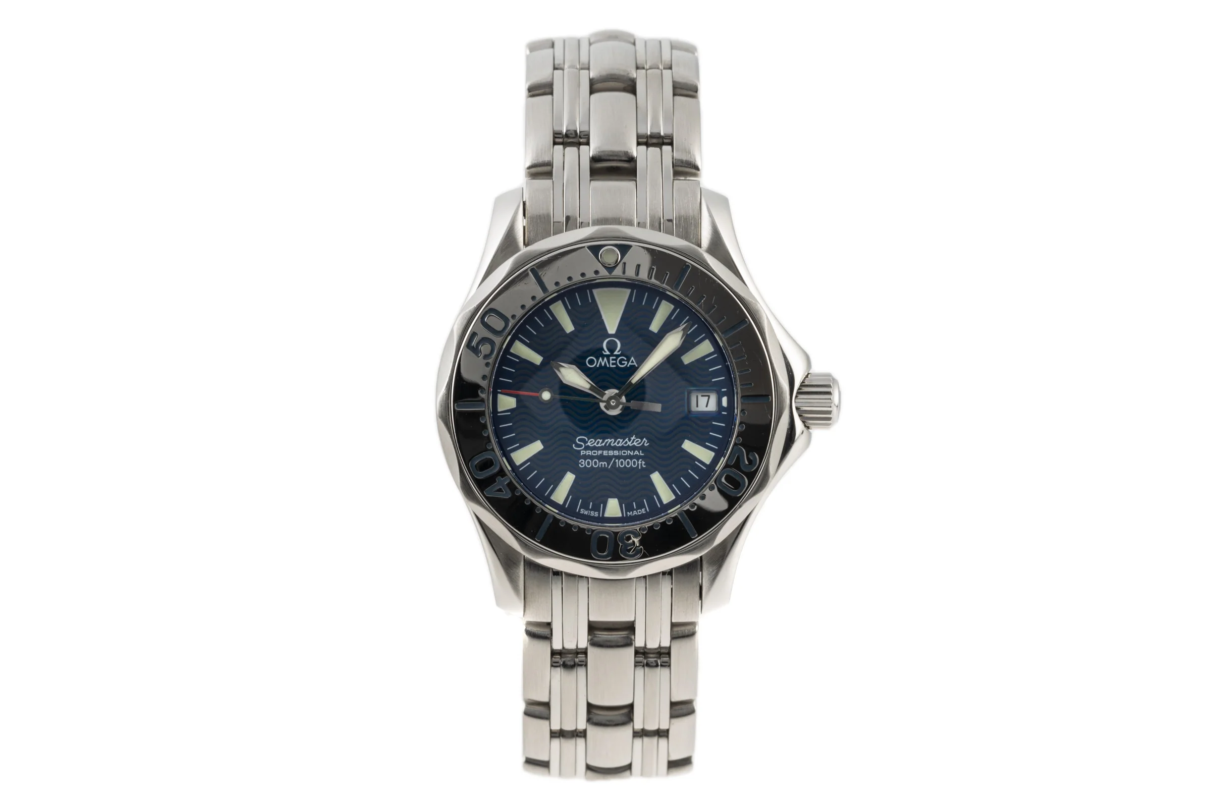 Omega Seamaster steel quartz women's watch 596.1640, 2584.80.00  [2304014] - Image 4