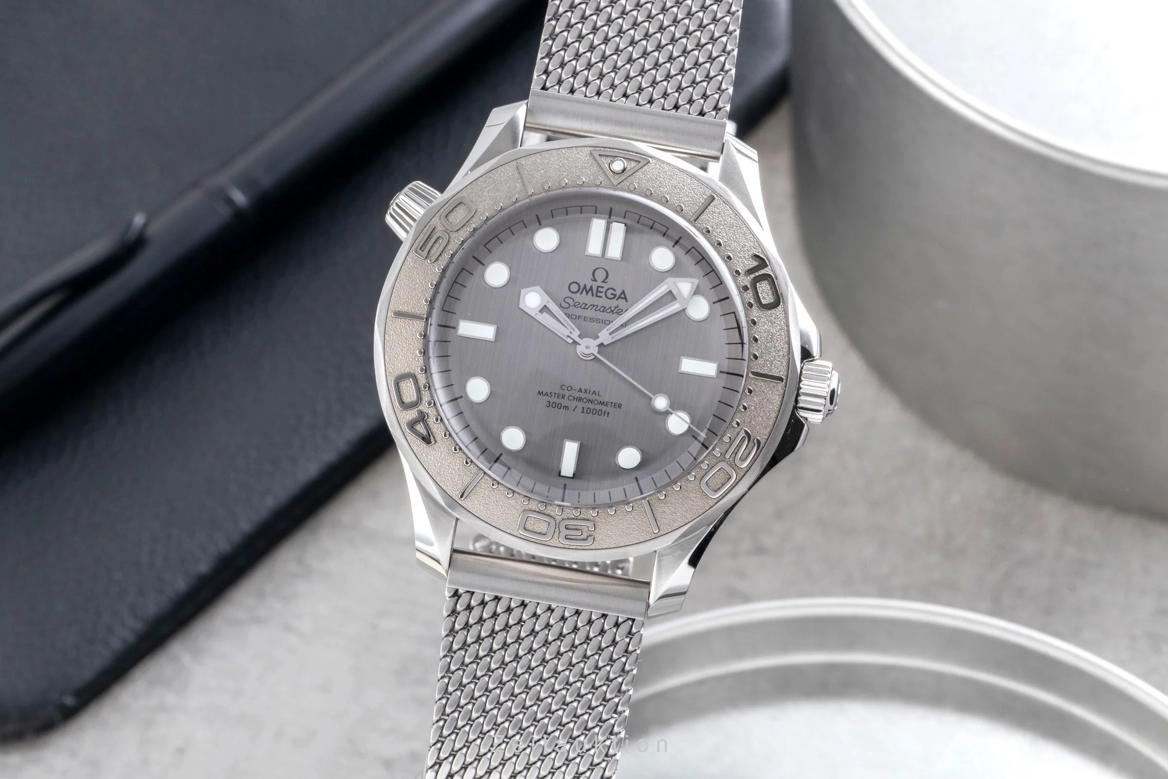 Omega Seamaster steel / titanium automatic men's watch 210.30.42.20.06.002  [2507484] - Image 2