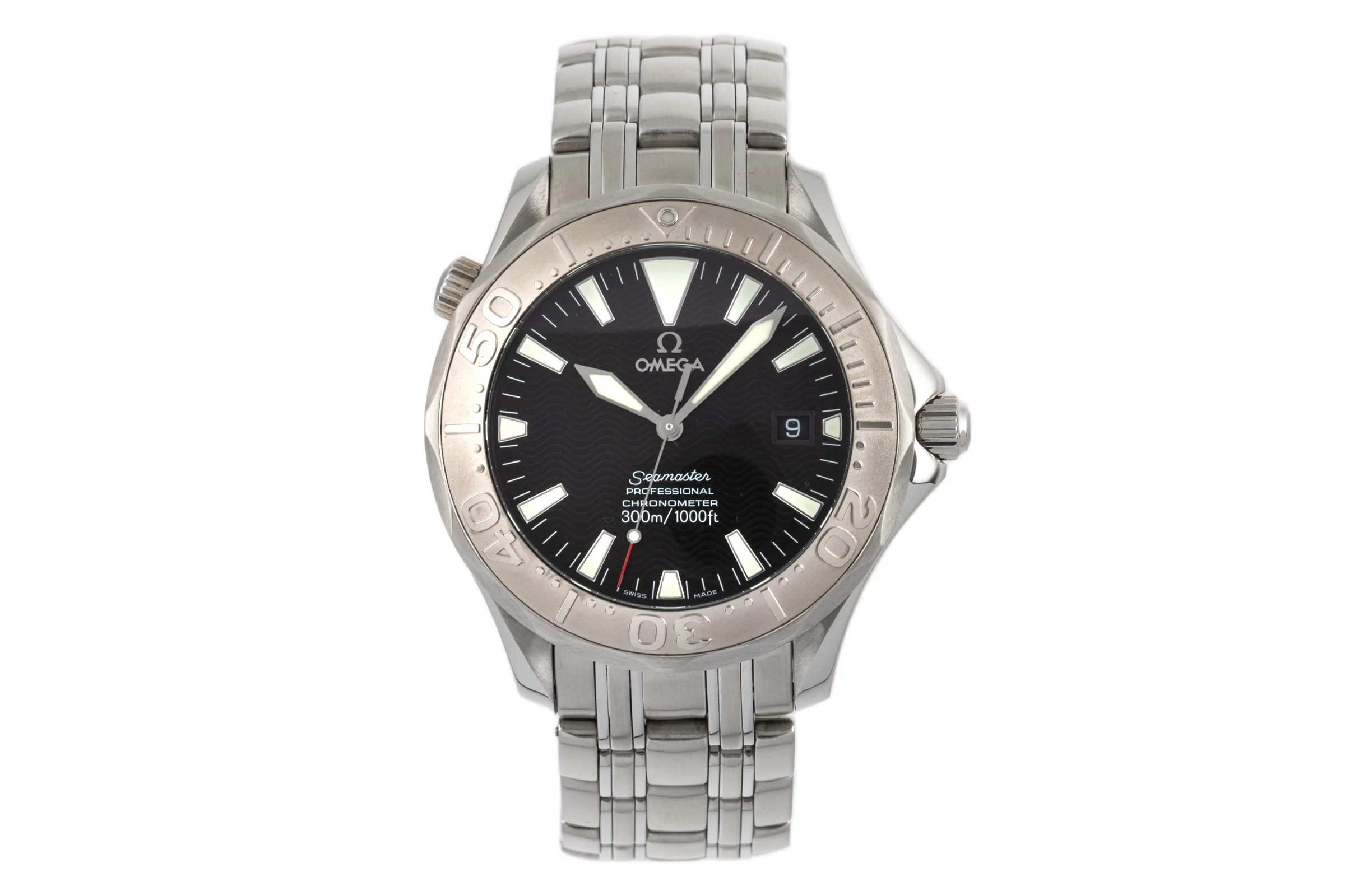 Omega Seamaster steel / white gold automatic men's watch 2230.50.00, 168.1642 LP: 6300EUR  [2300367] - Image 4