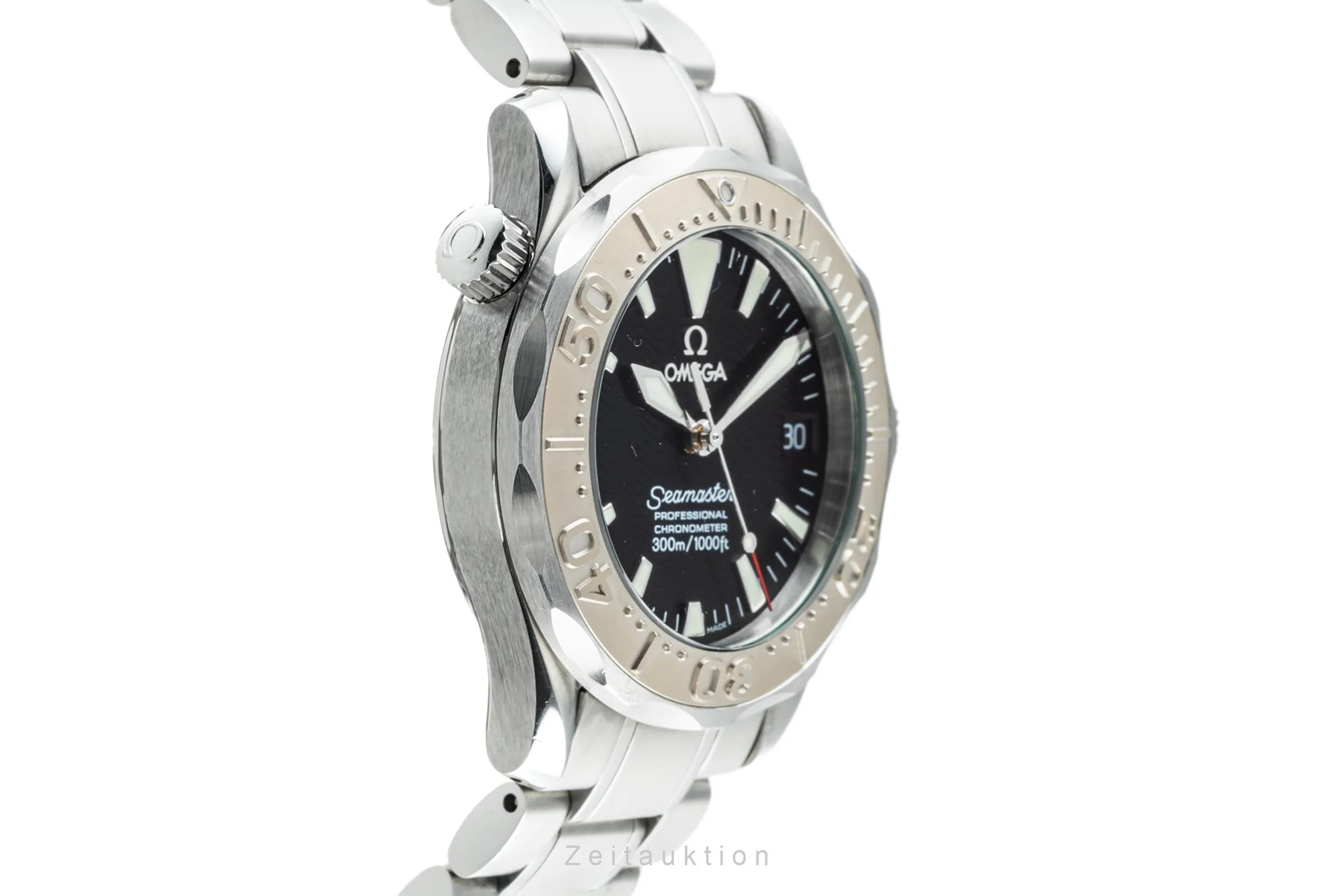 Omega Seamaster steel / white gold automatic men's watch 2236.50.00 VP: 7700EUR  [2302878] - Image 7