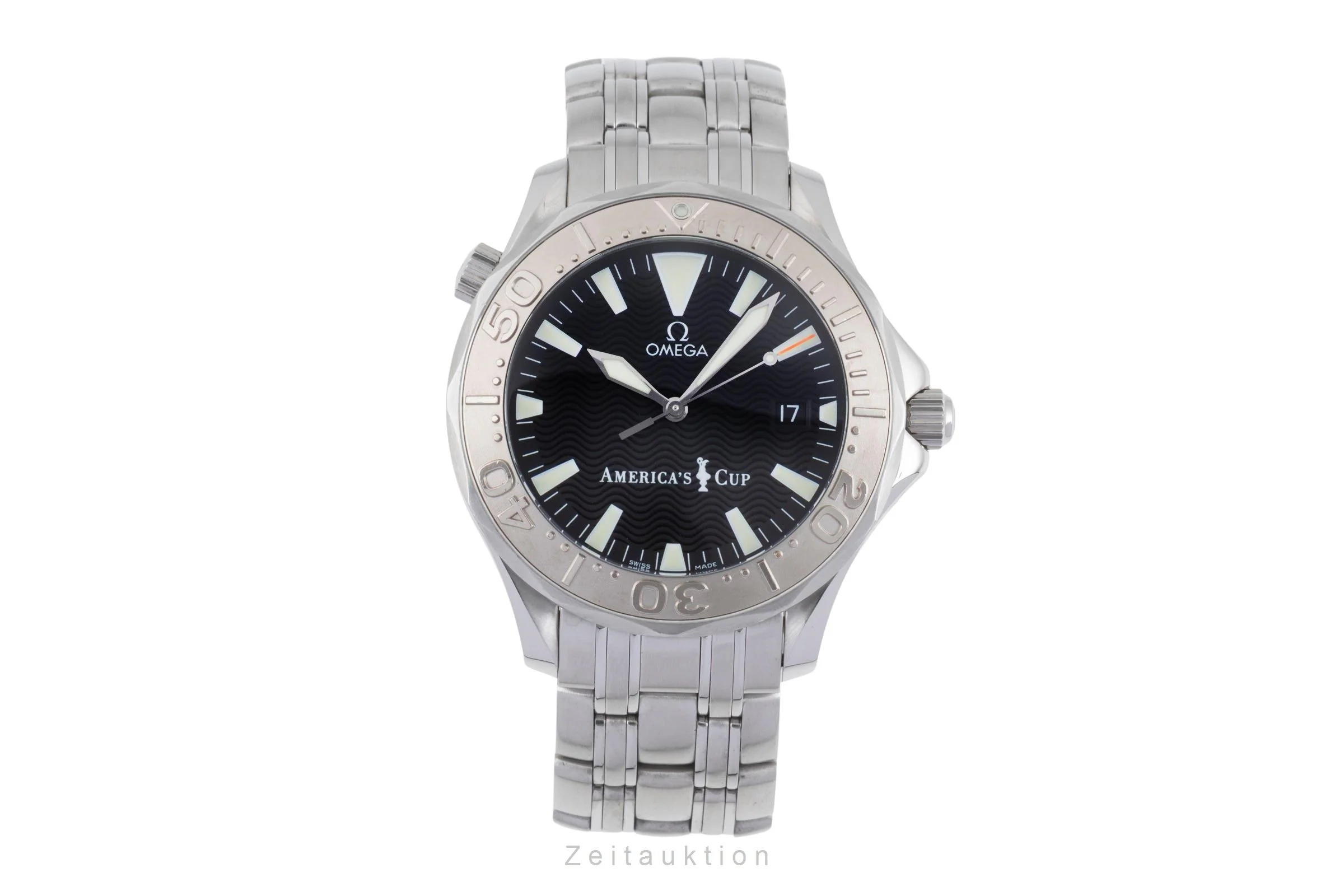 Omega Seamaster steel / white gold automatic men's watch 2533.50.00 Limited  [2506213] - Image 5