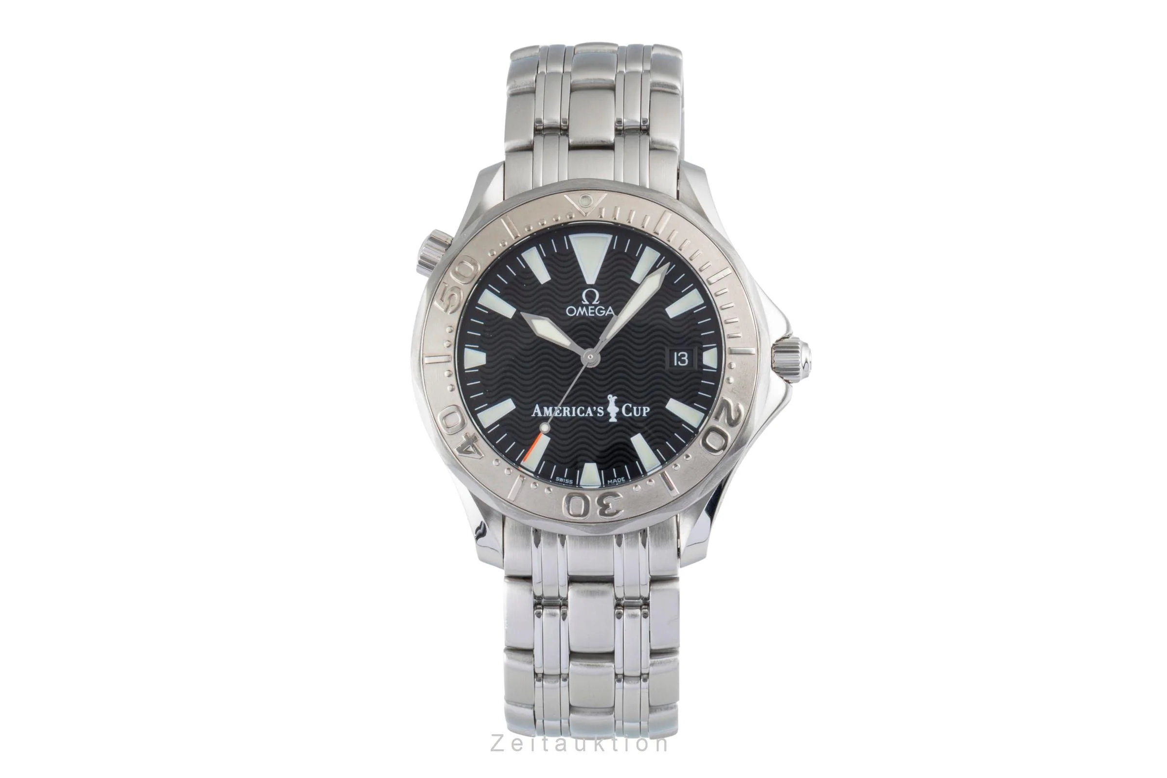 Omega Seamaster steel / white gold automatic men's watch 2533.50.00 Limited  [2507430] - Image 5