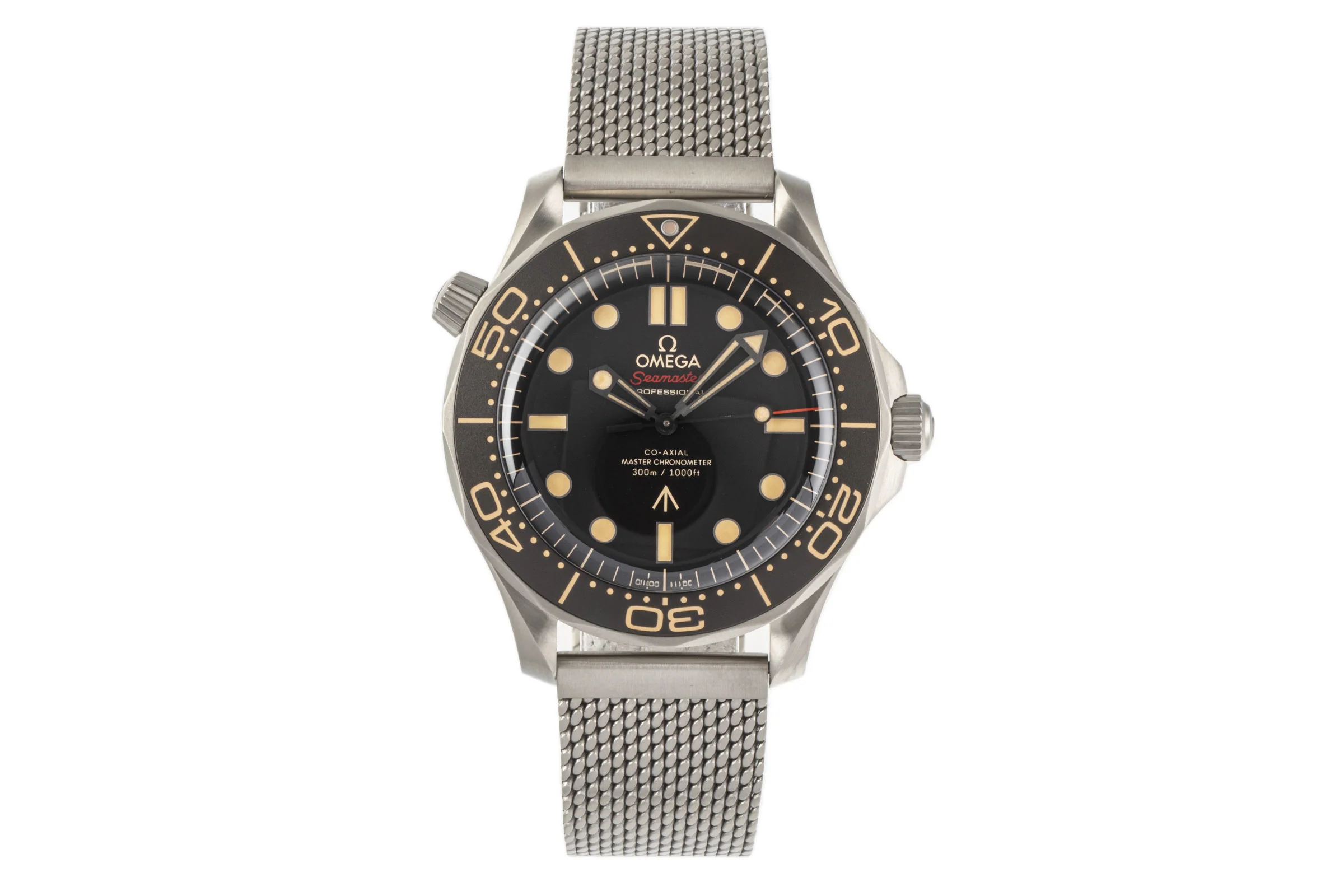 Omega Seamaster titanium automatic men's watch 210.90.42.20.01.001 LP: 10700EUR  [2300809] - Image 4