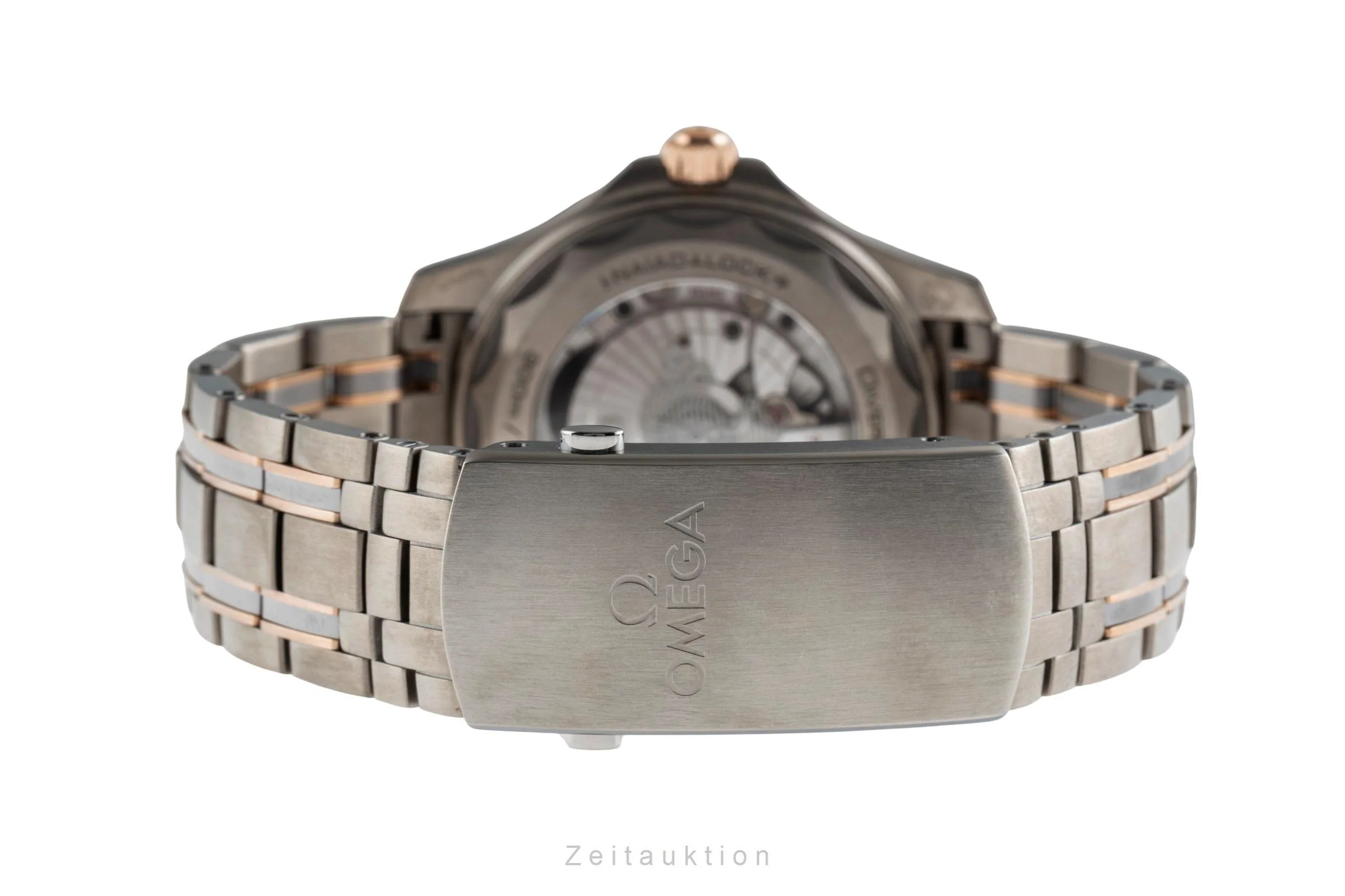 Omega Seamaster titanium / gold automatic men's watch 210.60.42.20.99.001 LP: 16200EUR Limited  [2503224] - Image 13