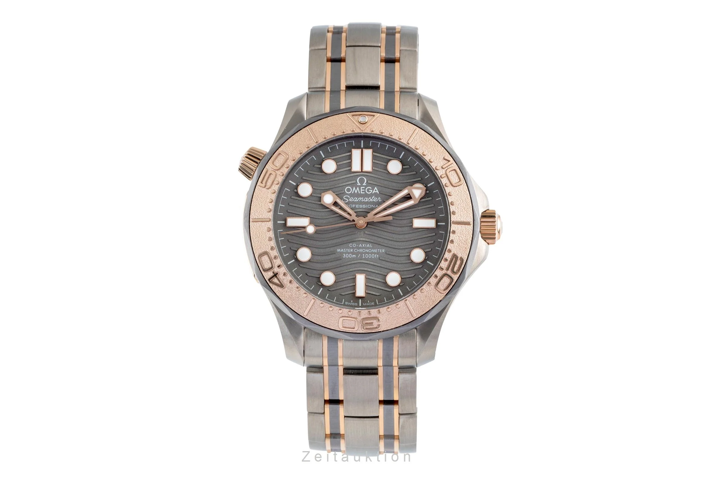 Omega Seamaster titanium / gold automatic men's watch 210.60.42.20.99.001 LP: 16200EUR Limited  [2503224] - Image 5