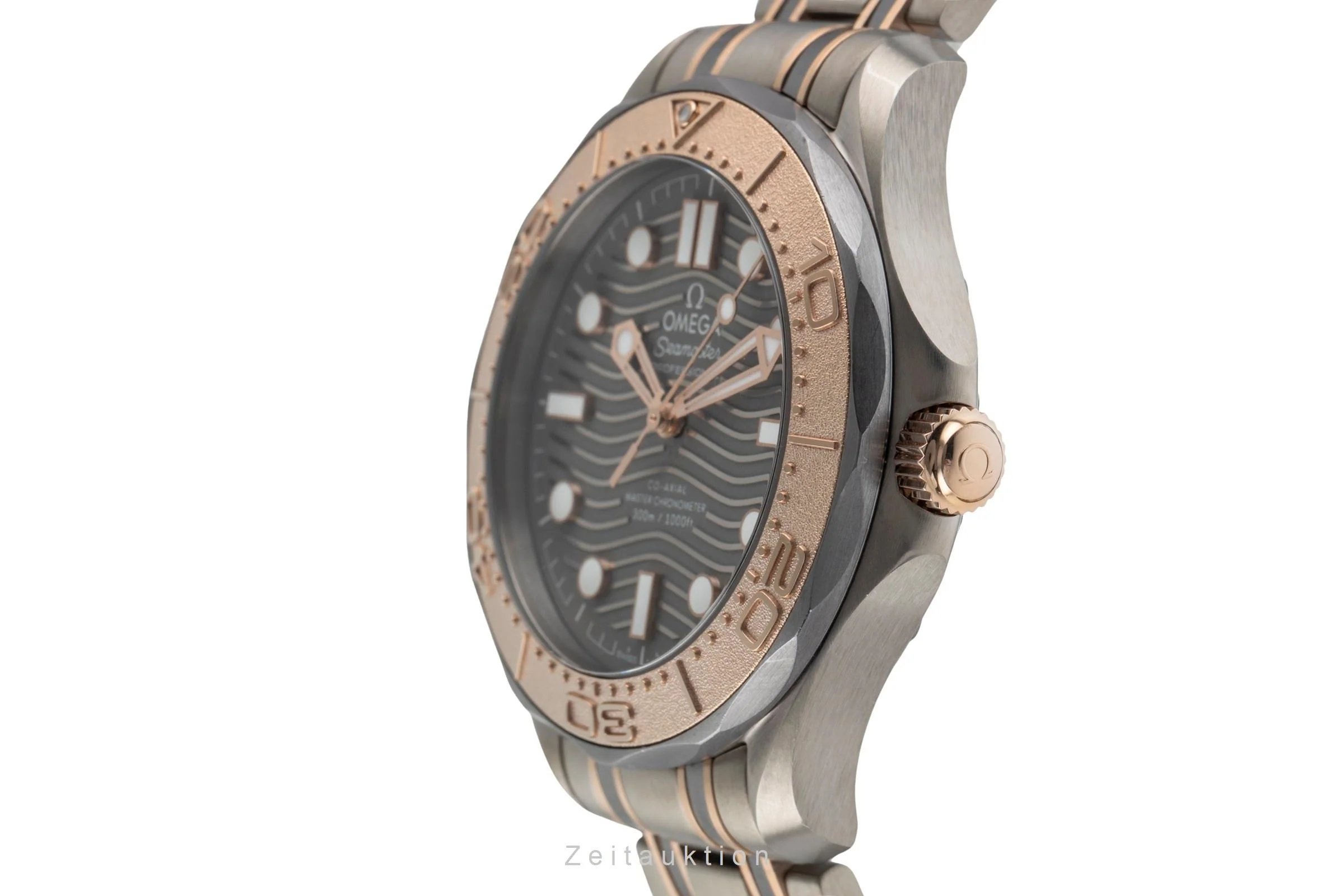 Omega Seamaster titanium / gold automatic men's watch 210.60.42.20.99.001 LP: 16200EUR Limited  [2503224] - Image 7