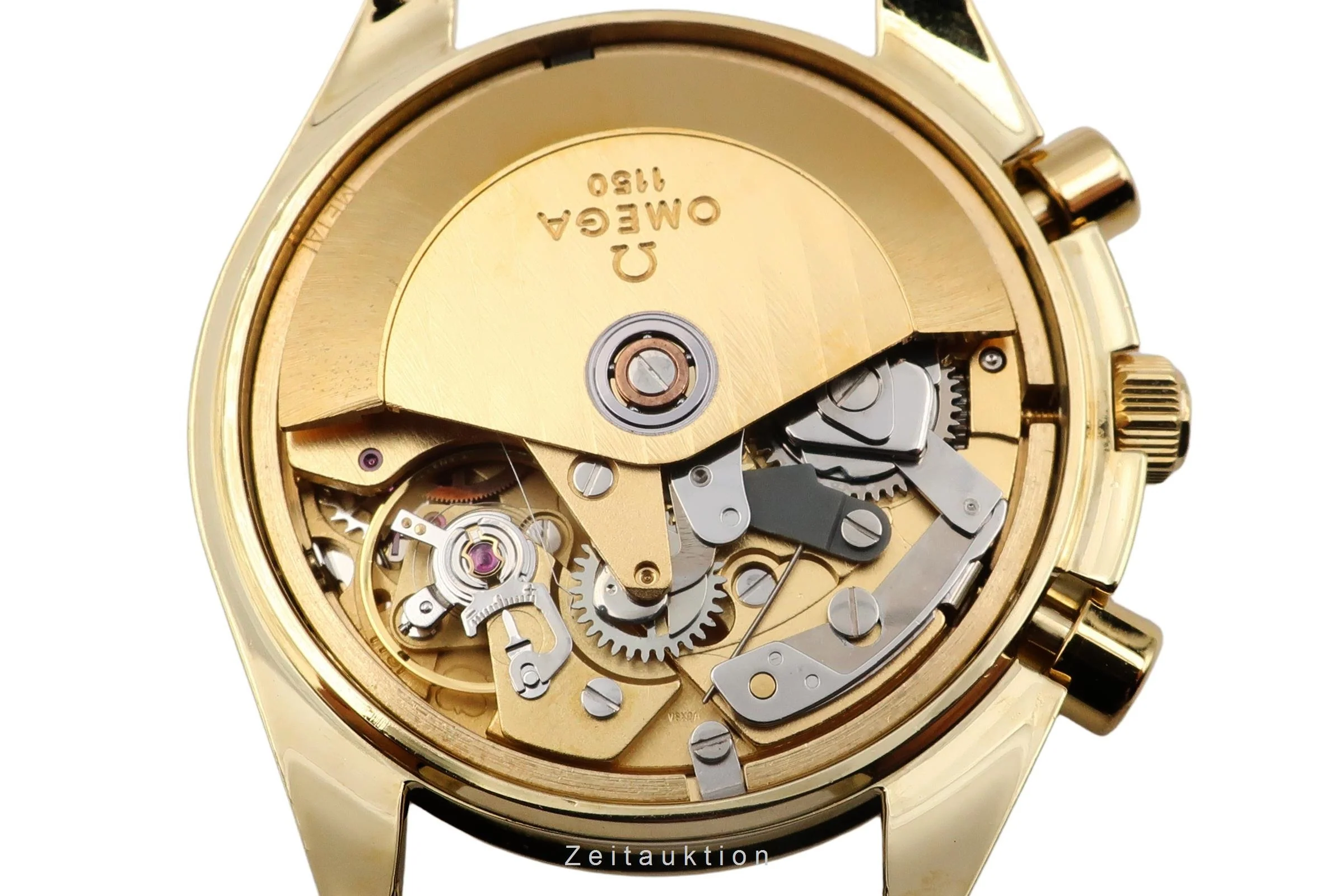 Omega Speedmaster chronograph 18 ct gold automatic men's watch 3131.20  [2506737] - Image 15