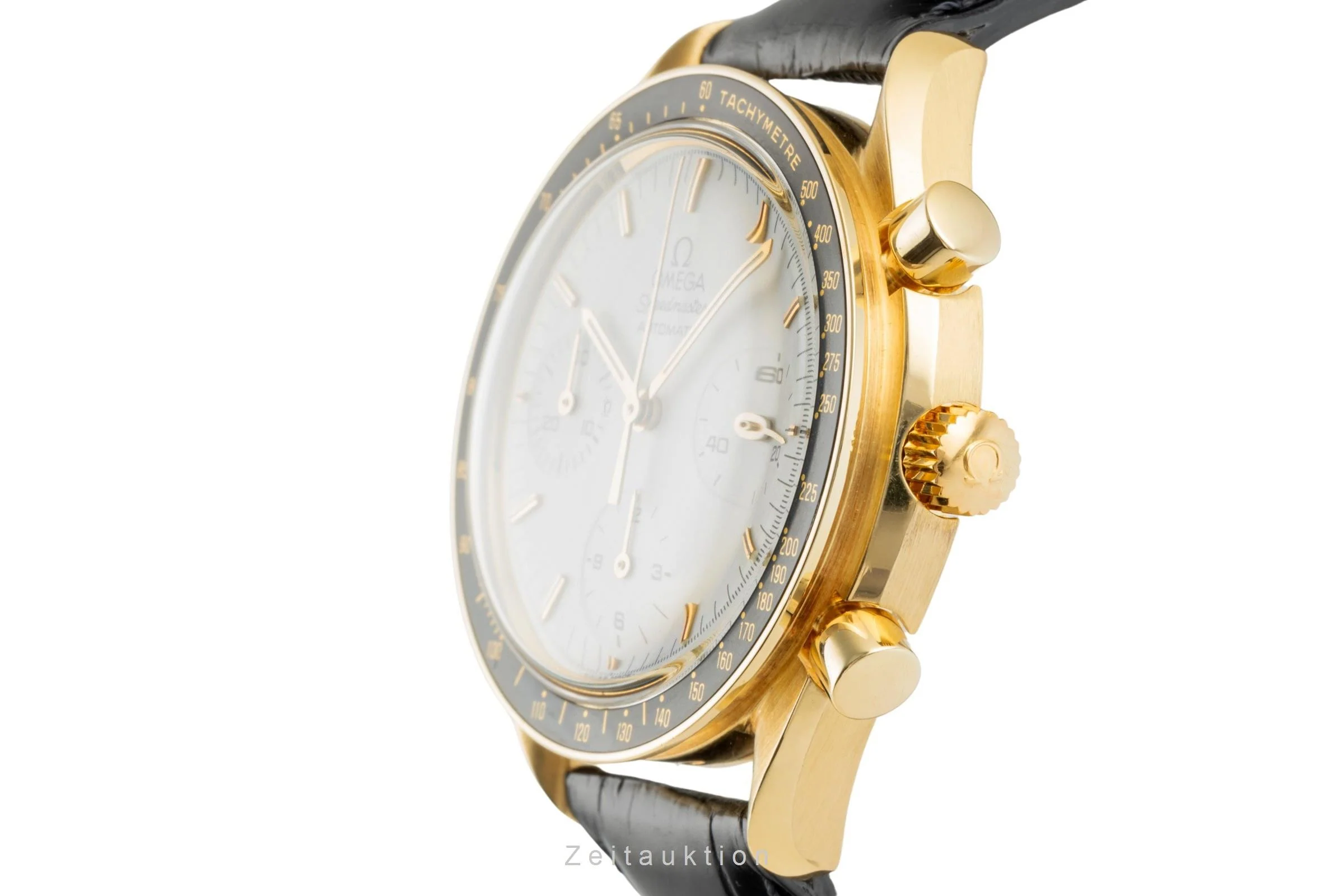Omega Speedmaster chronograph 18 ct gold automatic men's watch 3612.20.20, 175.0032 LP: 21300EUR  [2400641] - Image 6