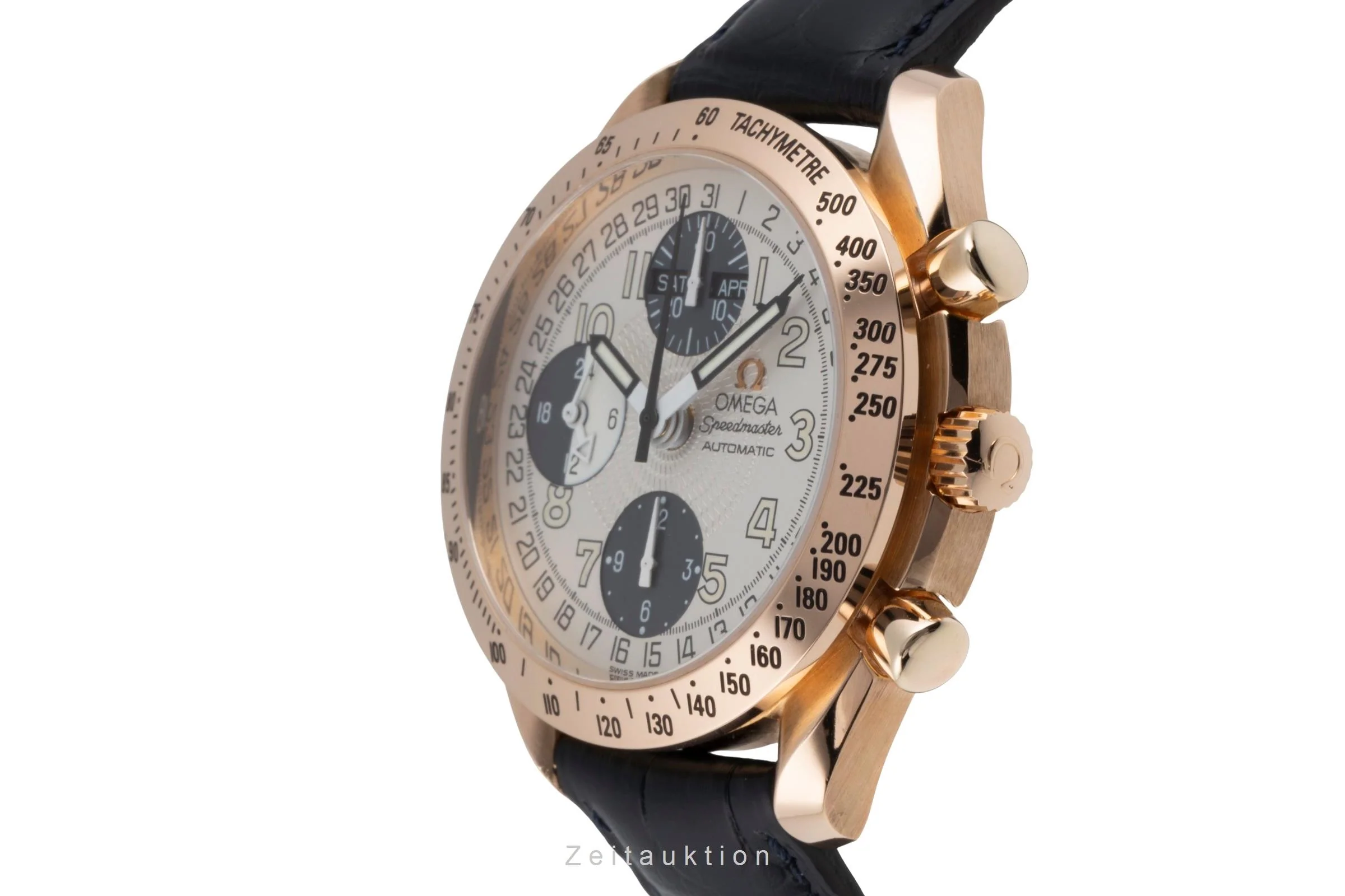 Omega Speedmaster chronograph 18 ct red gold automatic men's watch 3623.33.01  [2506969] - Image 7