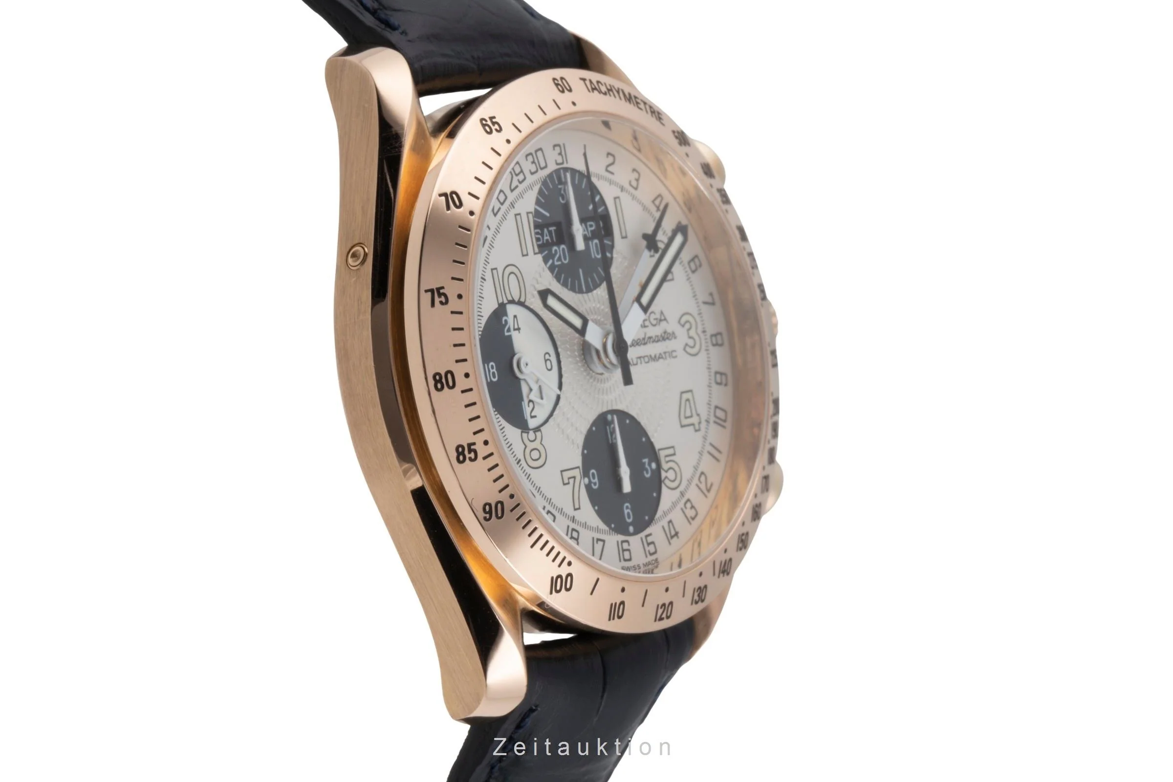 Omega Speedmaster chronograph 18 ct red gold automatic men's watch 3623.33.01  [2506969] - Image 8