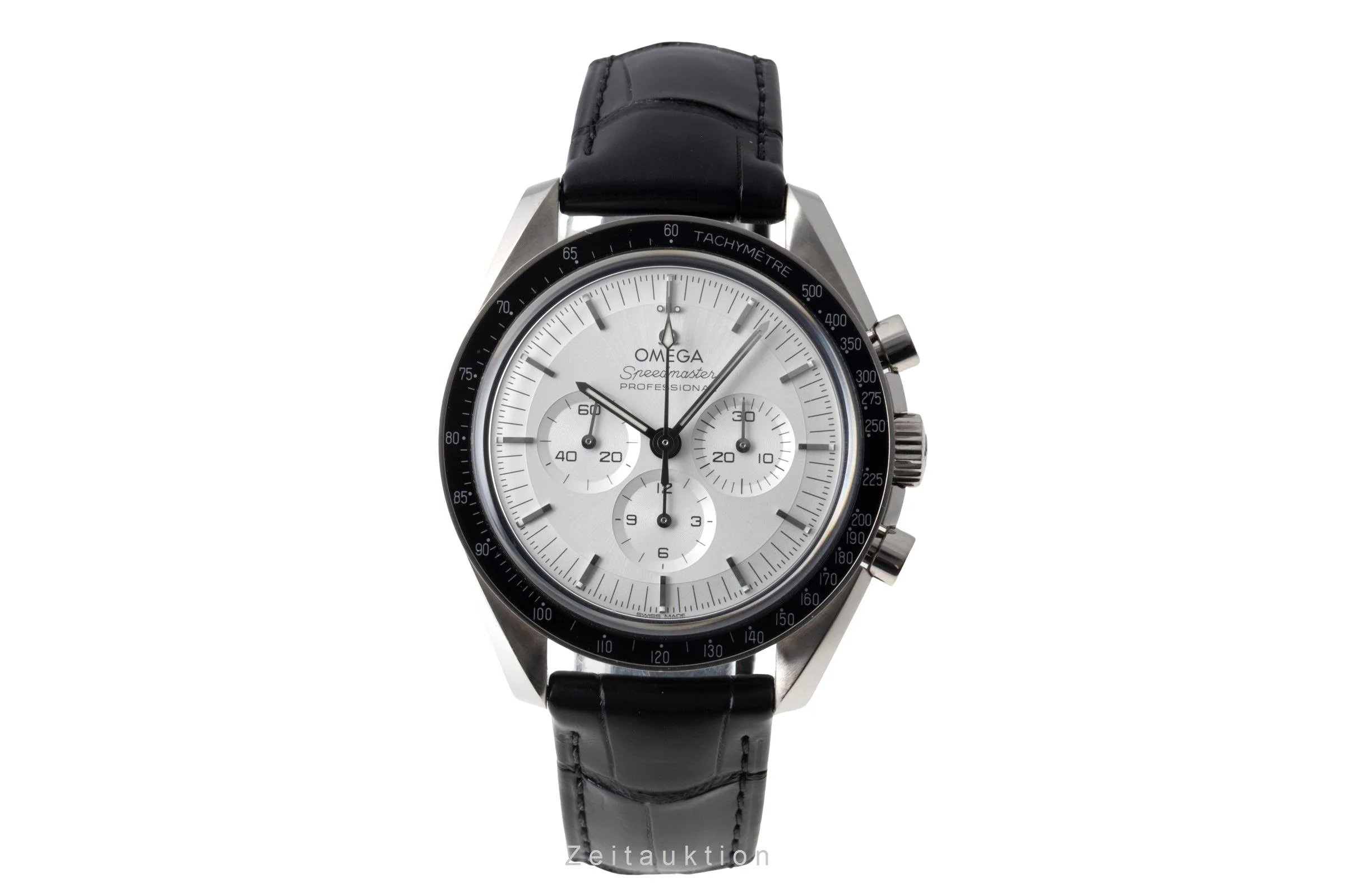 Omega Speedmaster chronograph 18 ct white gold manual winding men's watch 310.63.42.50.02.001 LP: 43000EUR  [2600975] - Image 5