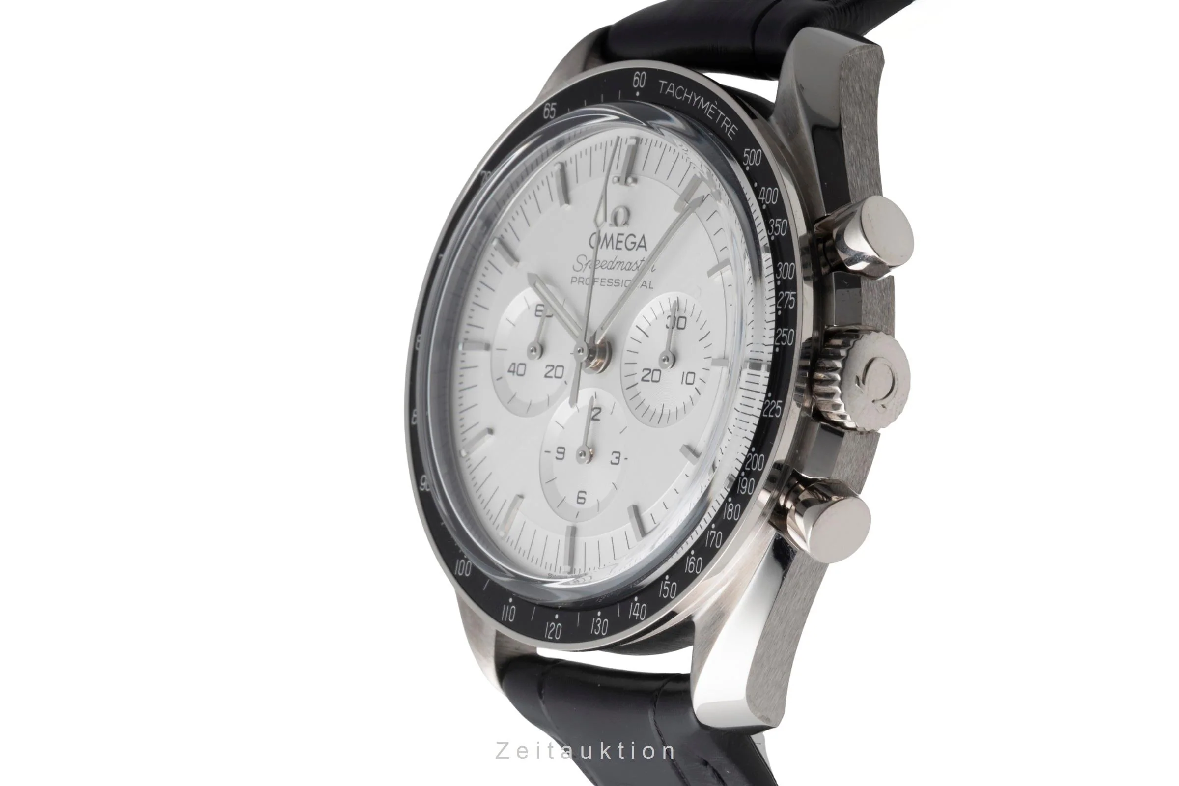 Omega Speedmaster chronograph 18 ct white gold manual winding men's watch 310.63.42.50.02.001 LP: 43000EUR  [2600975] - Image 7