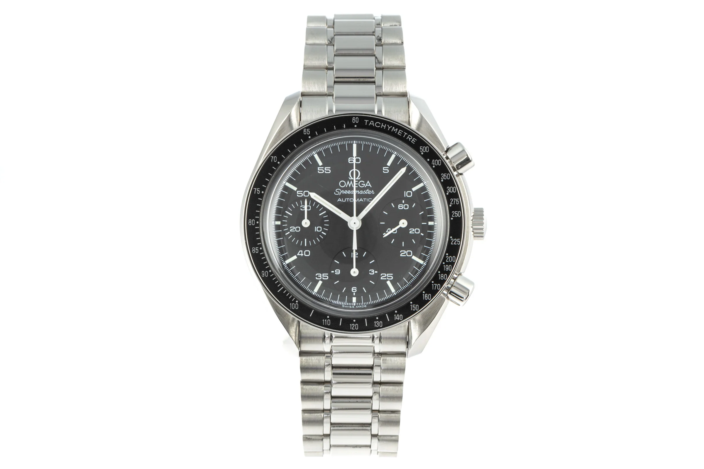 Omega Speedmaster chronograph steel automatic men's watch 175.0032.1, 175.0033.1, 3510.50.00  [2205583] - Image 4